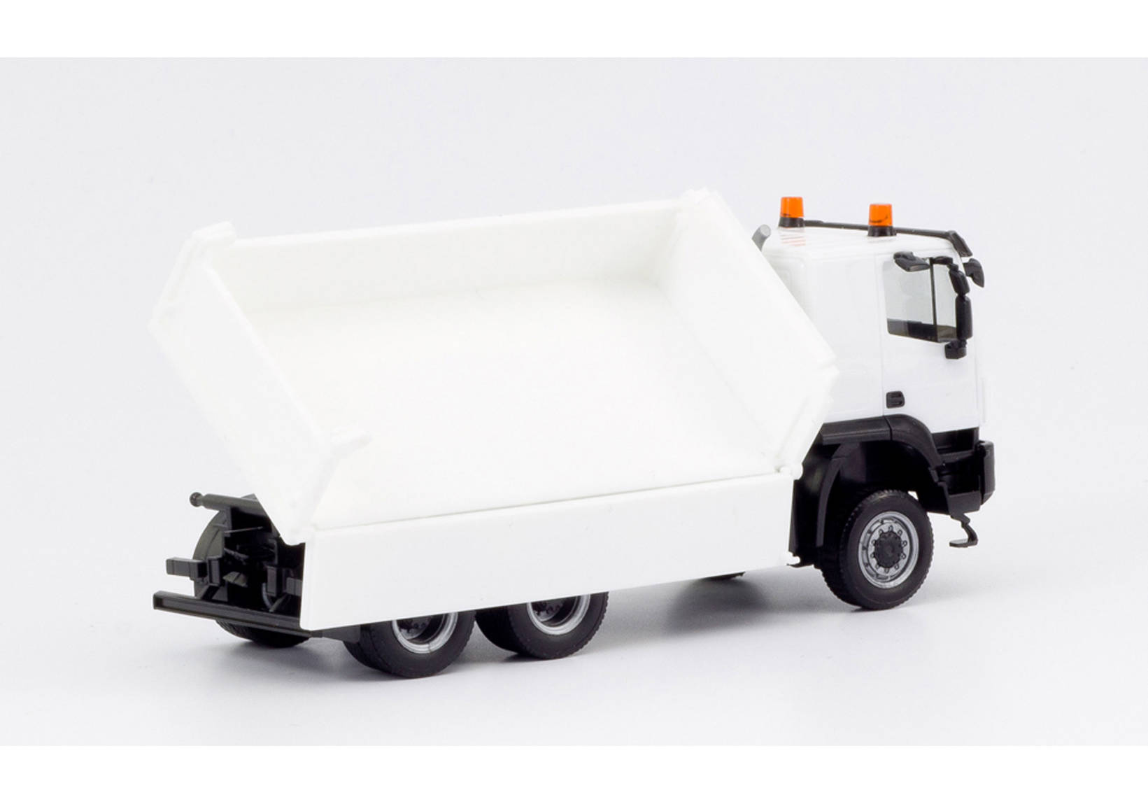 Herpa MiniKit: Iveco Trakker Meiller Kipper, weiß