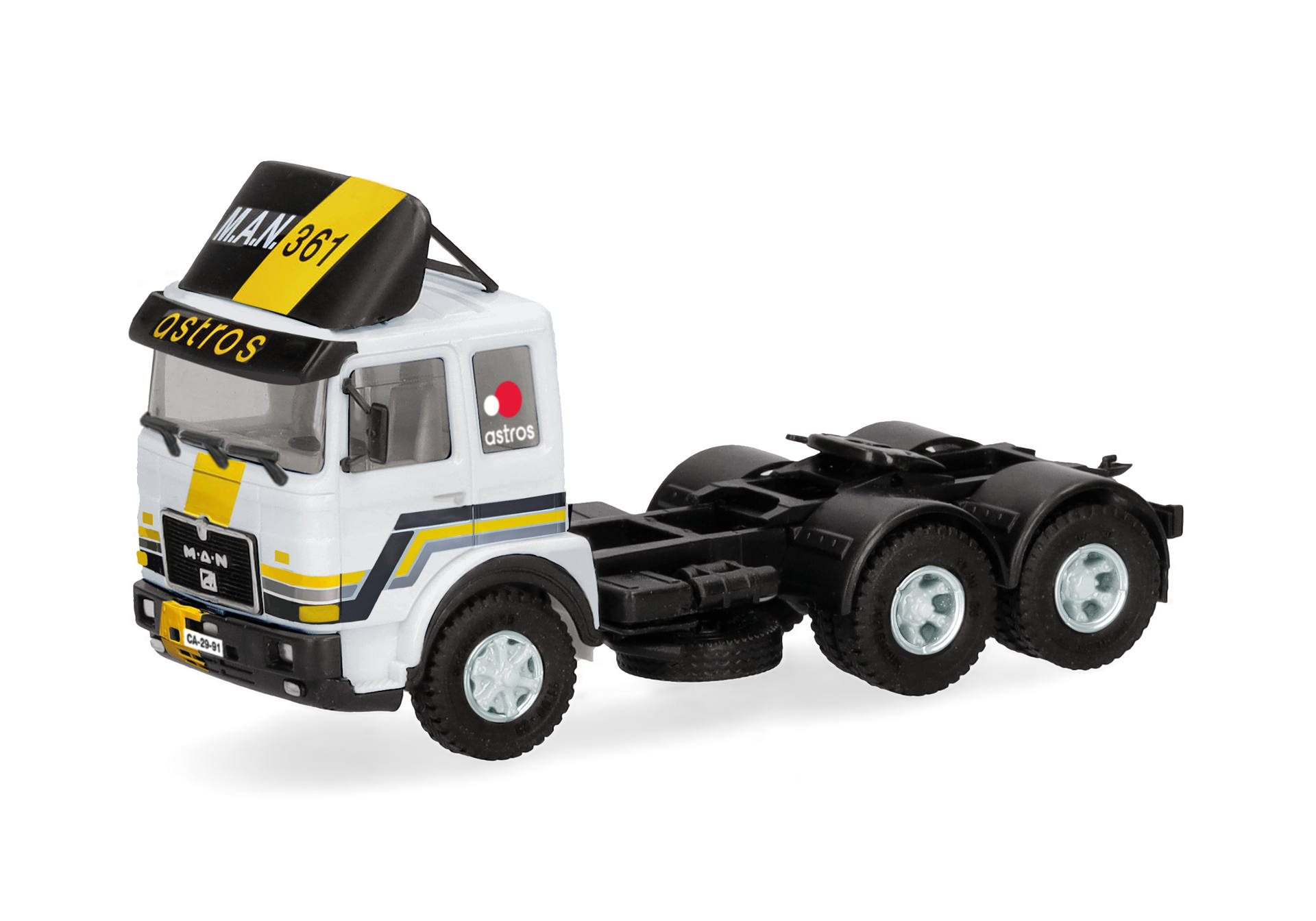 MAN F8 rigid tractor 3axles "Auf Achse" (HD Logistics)