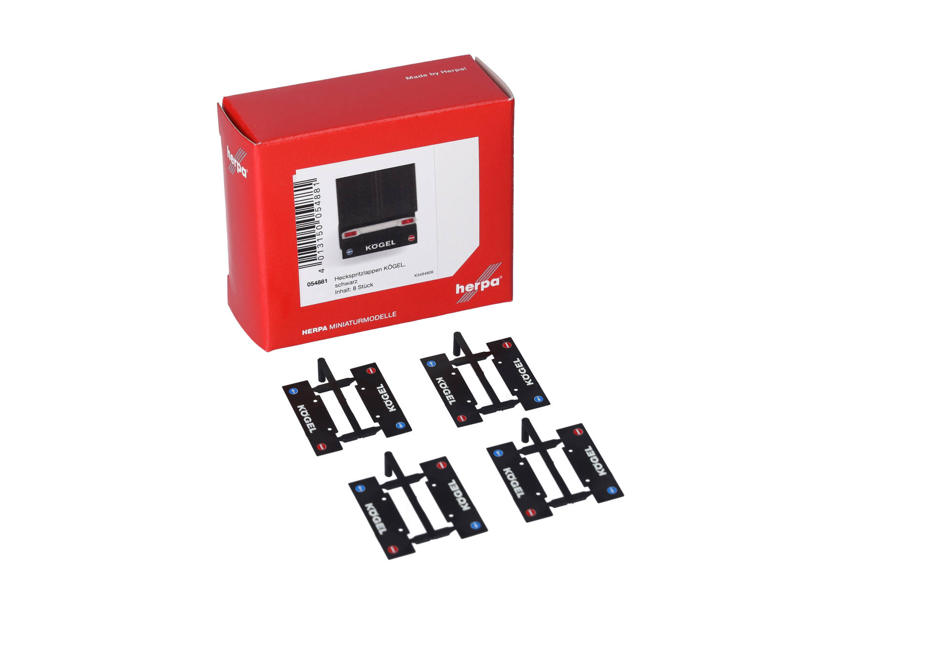 Accessories: Rear splash flap for trailer and trucks, "KÖGEL" (8 pieces)