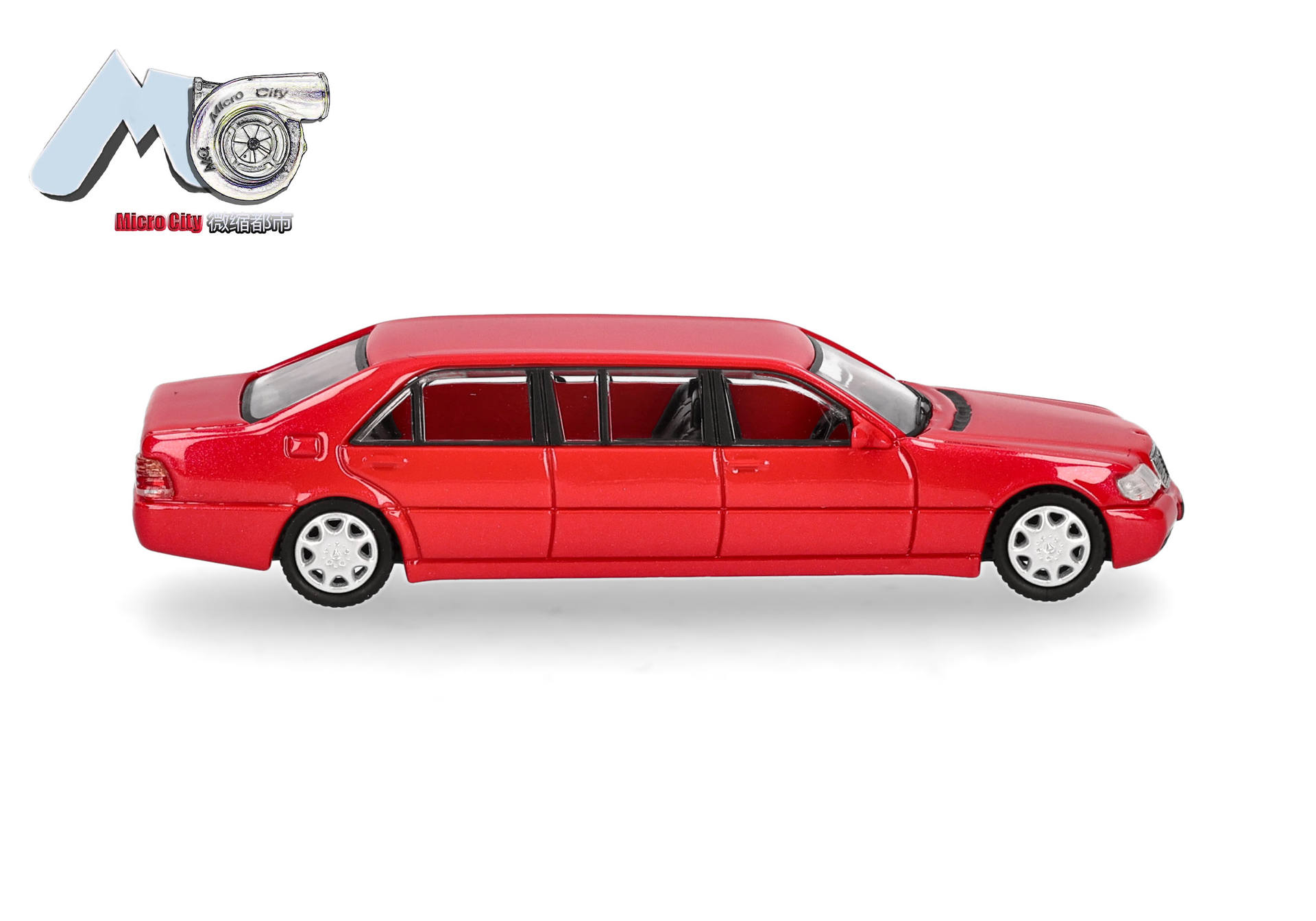 MicroCity: Mercedes-Benz S600 Pullman, red