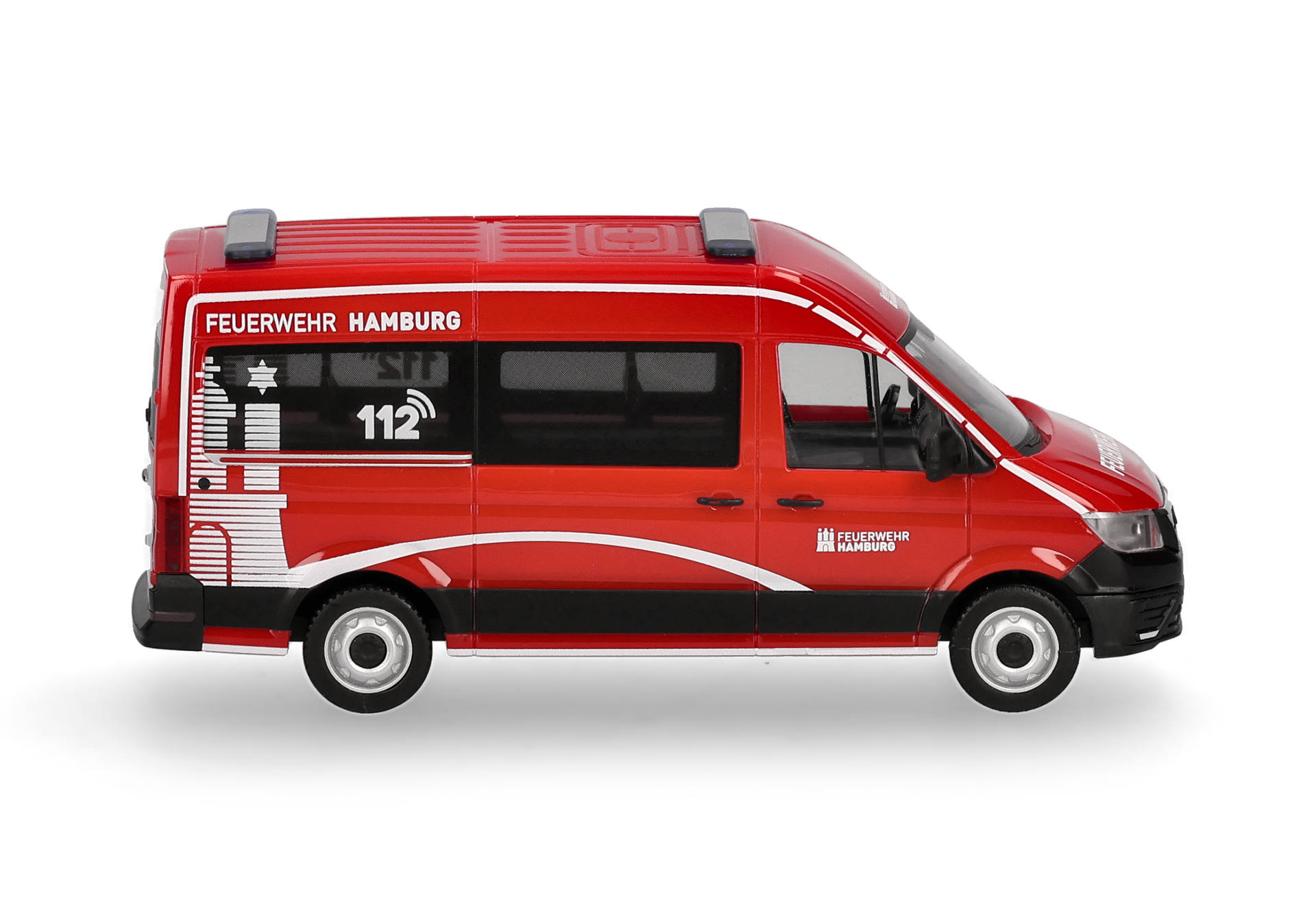 MAN TGE bus high roof "Hamburg fire brigade"