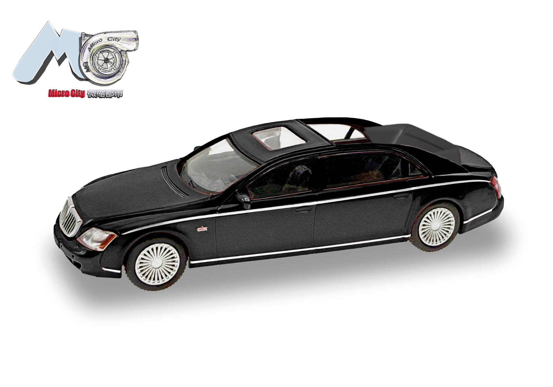 MicroCity: Maybach 62S, schwarz (2002-2013)