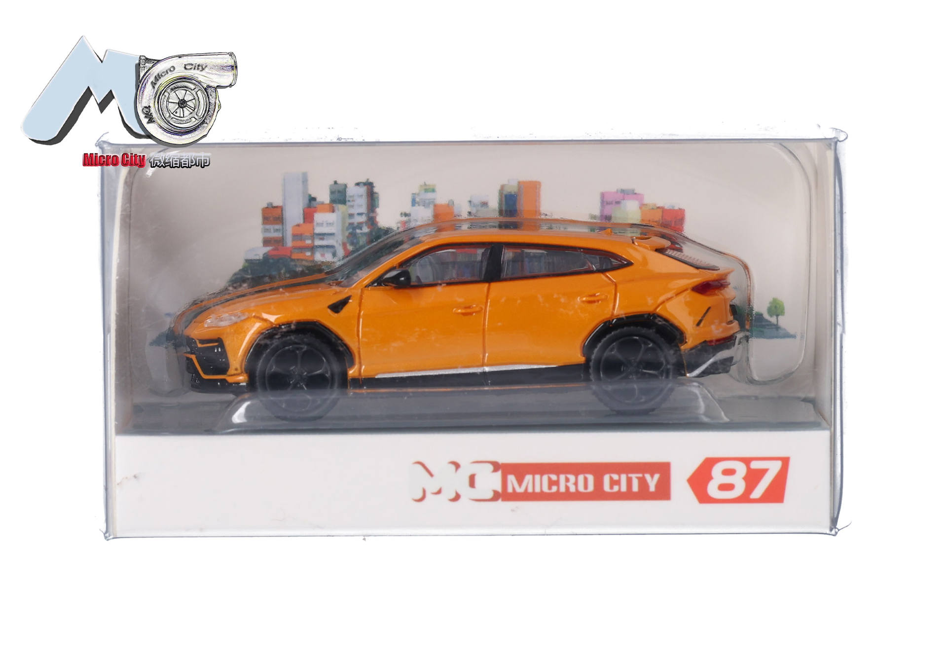 MicroCity: Lamborghini Urus, orange
