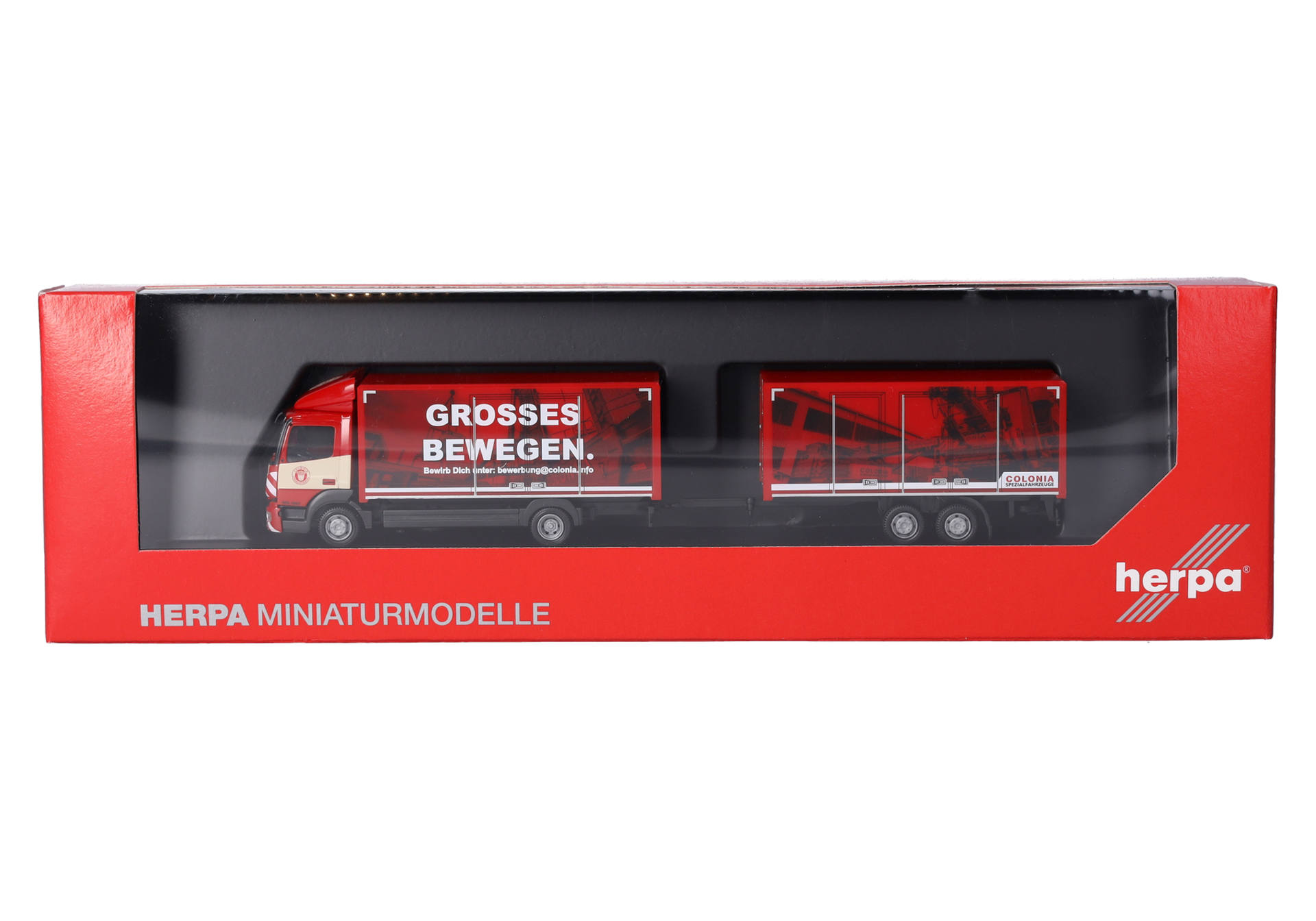 Mercedes-Benz Atego 13 Koffer-Hängerzug "Colonia"