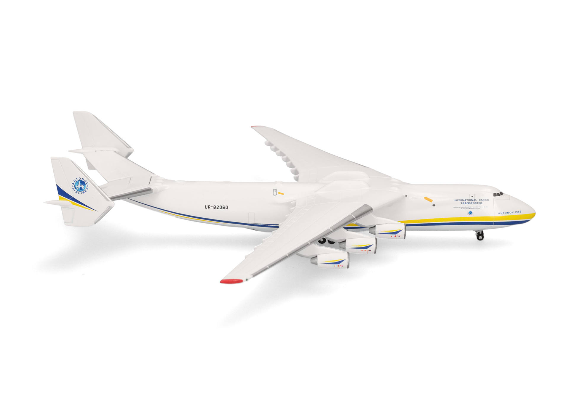 flugzeug, modell, frachtflugzeug, weiß, viermotorig