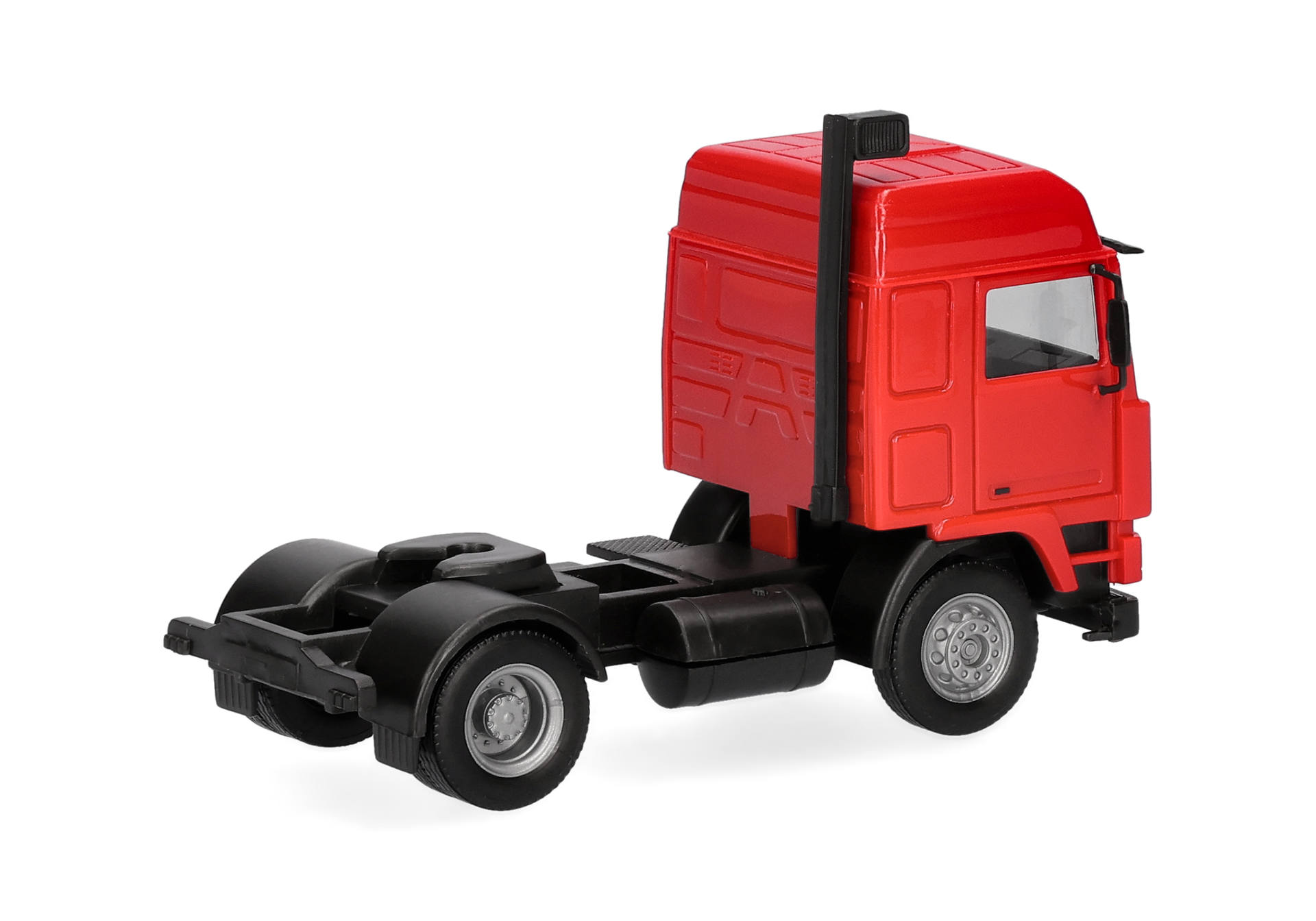 truck, tractor, cab, red, model