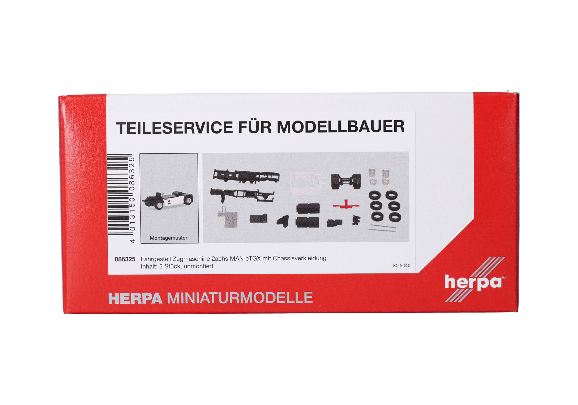 model kit, car chassis, parts set, miniature, box art