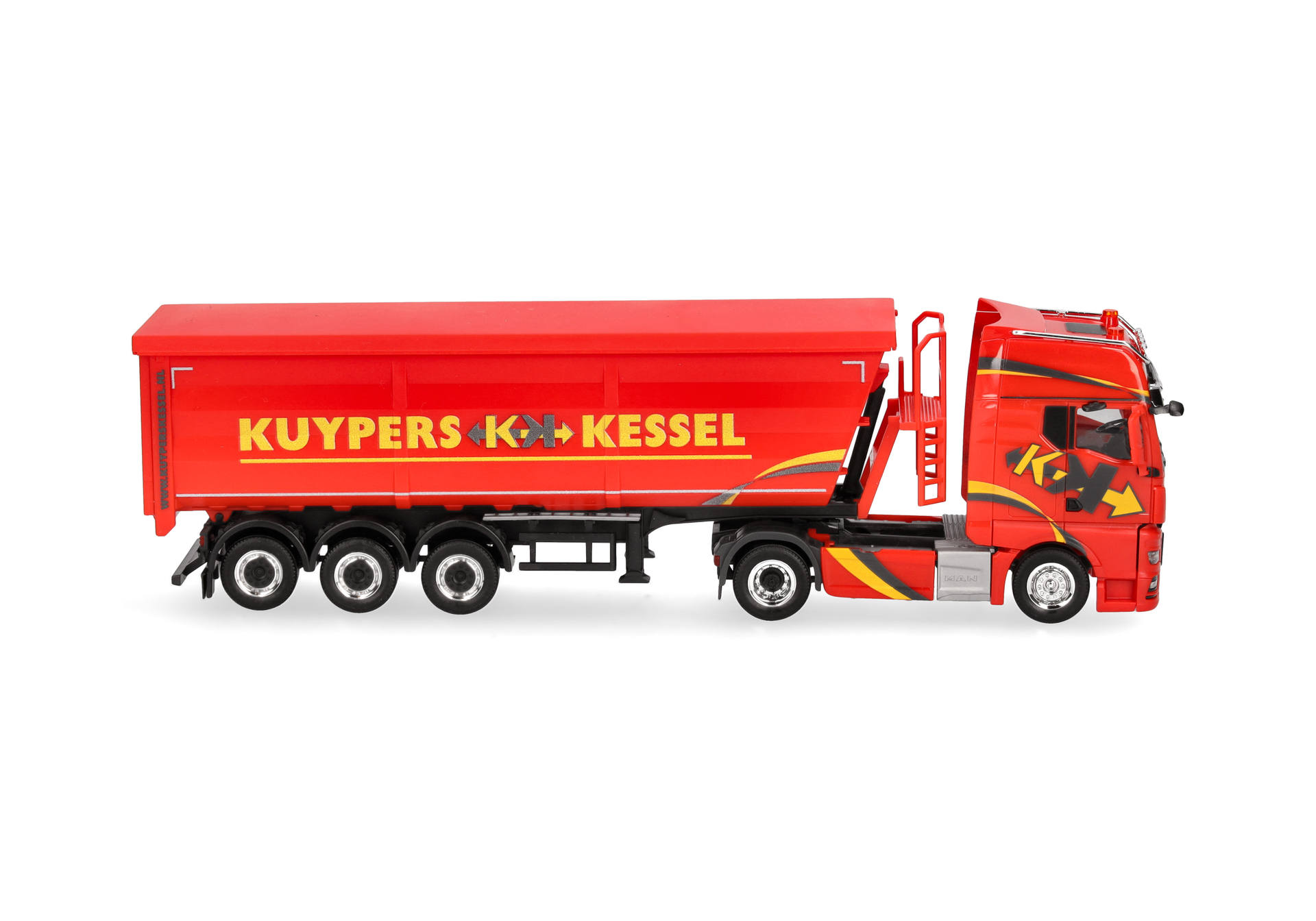 MAN TGX GX Stahlmulden-Sattelzug "Kuypers"