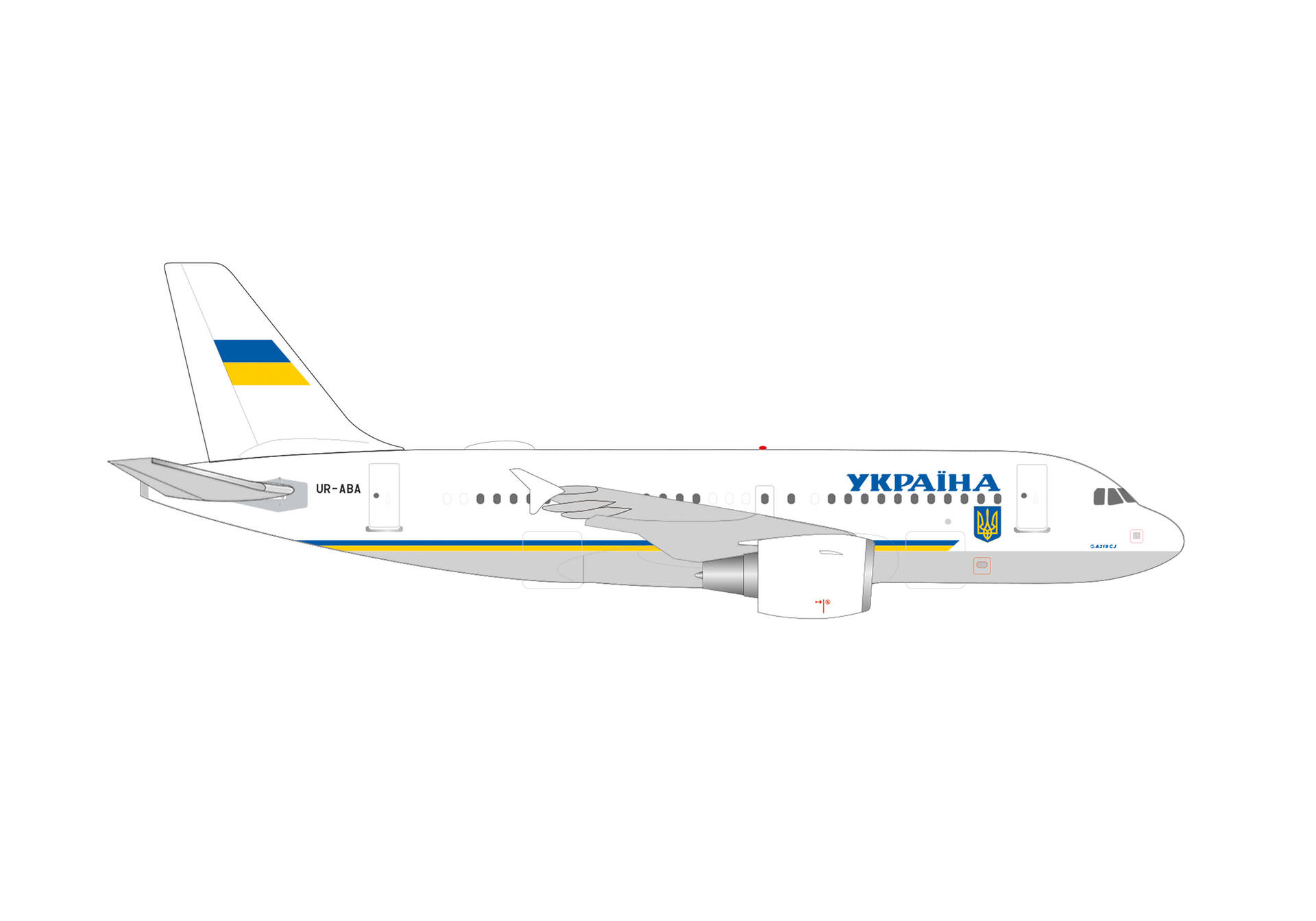 Ukraine Government Airbus A319 ACJ