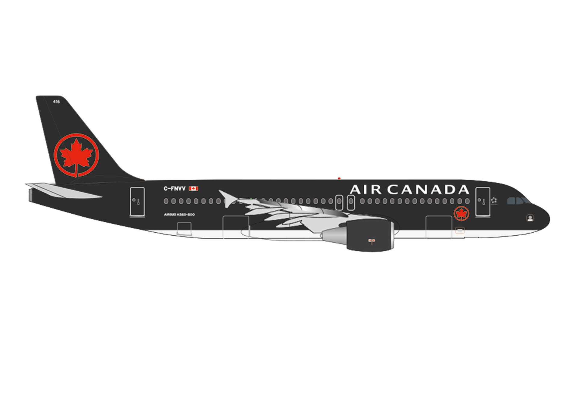 Air Canada Jetz Airbus A320 - C-FNVV