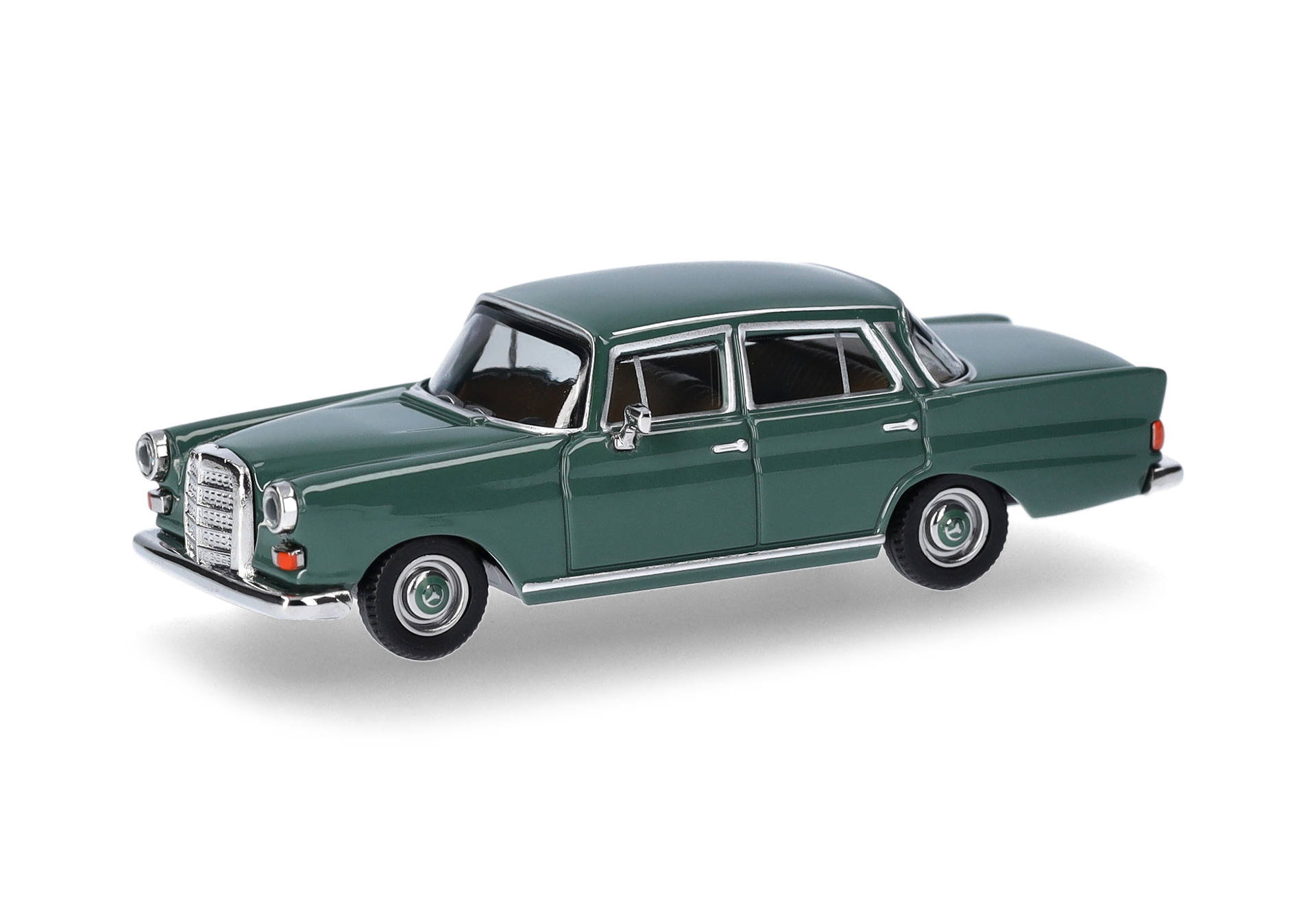 toy car, model car, green color, sedan, chrome details
