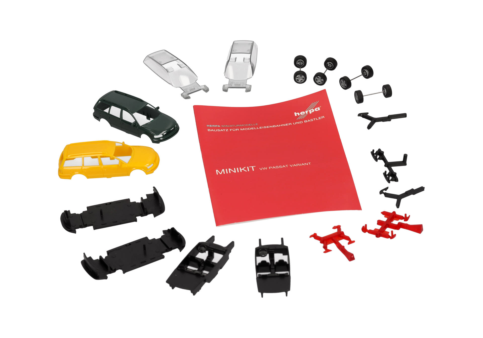 Herpa MiniKit: Volkswagen (VW) Passat Variant B5, 2 pieces