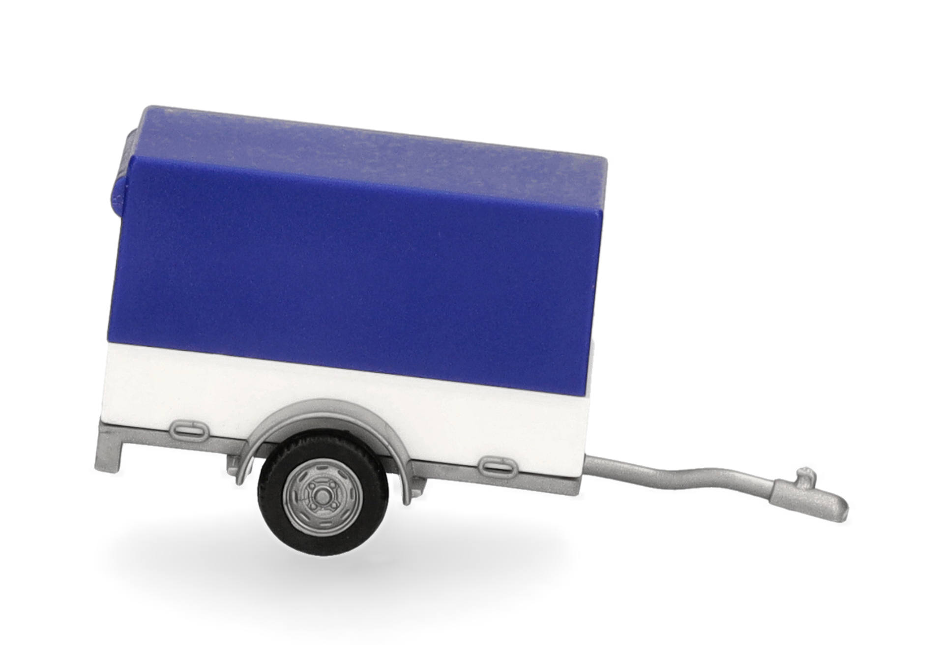 trailer, toy, vehicle, blue, two-tone