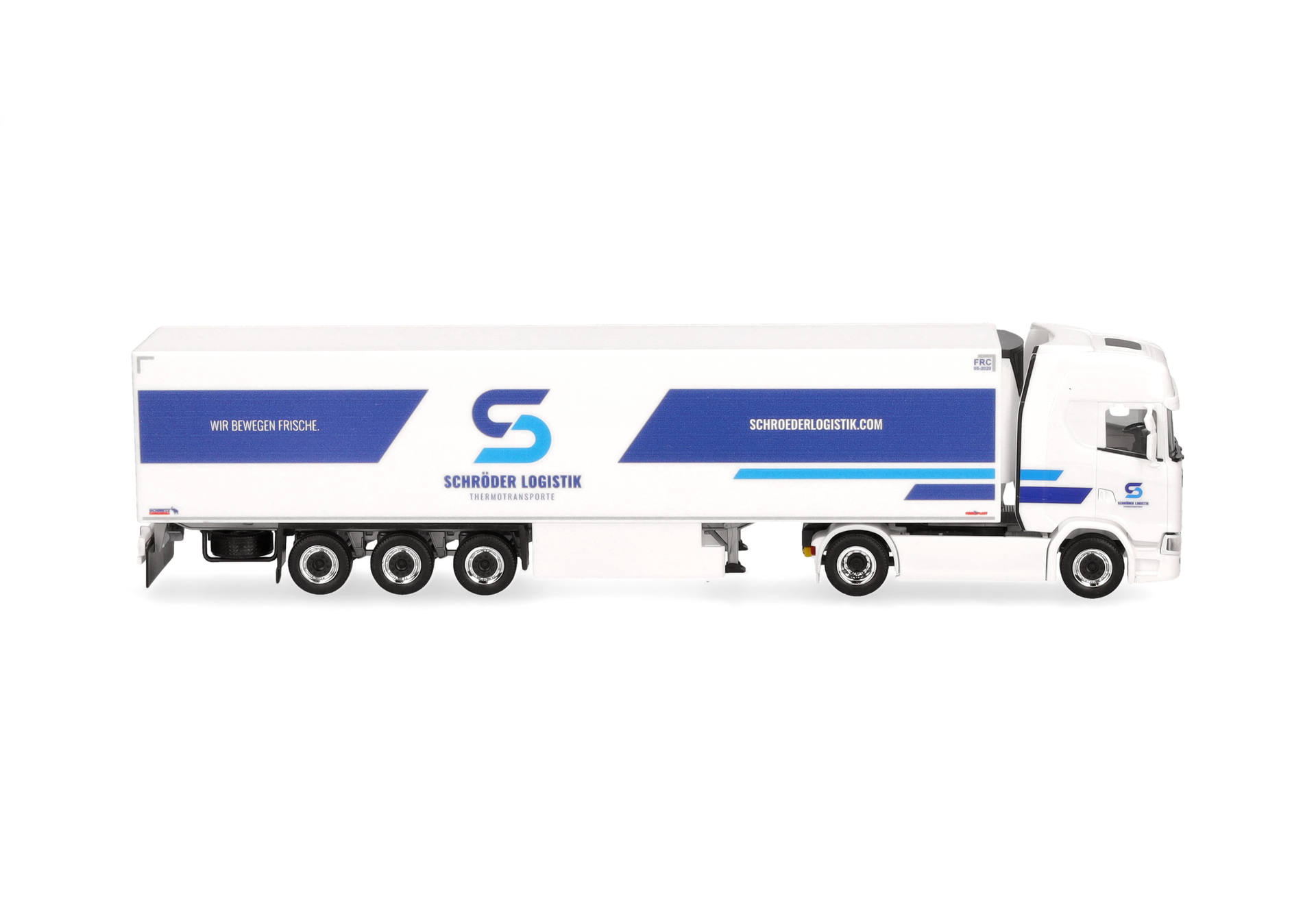 Scania CS20 HD Kühlkoffer-Sattelzug  „Schröder Logistik GmbH“