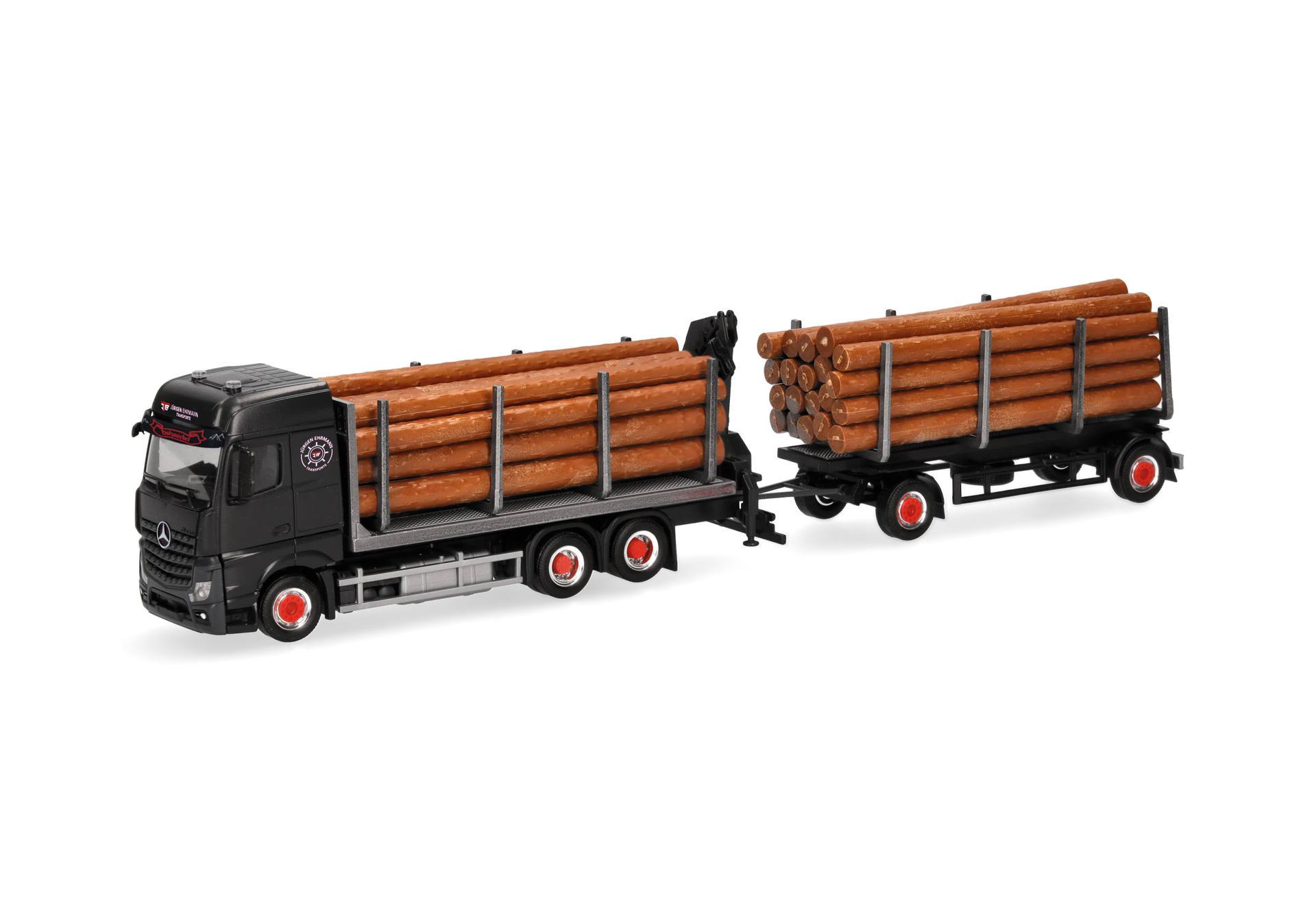 Mercedes-Benz Arocs '18 Bigspace Holztransporter-Hängerzug "Jürgen Ehrmann Transporte"