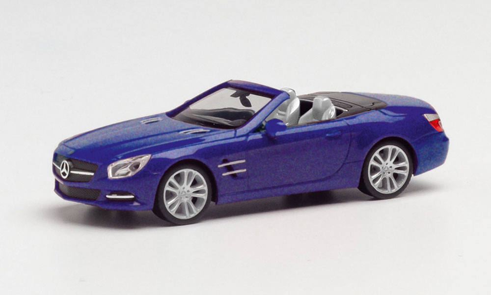MB SL-Klasse Cabrio, cavansitblau metallic