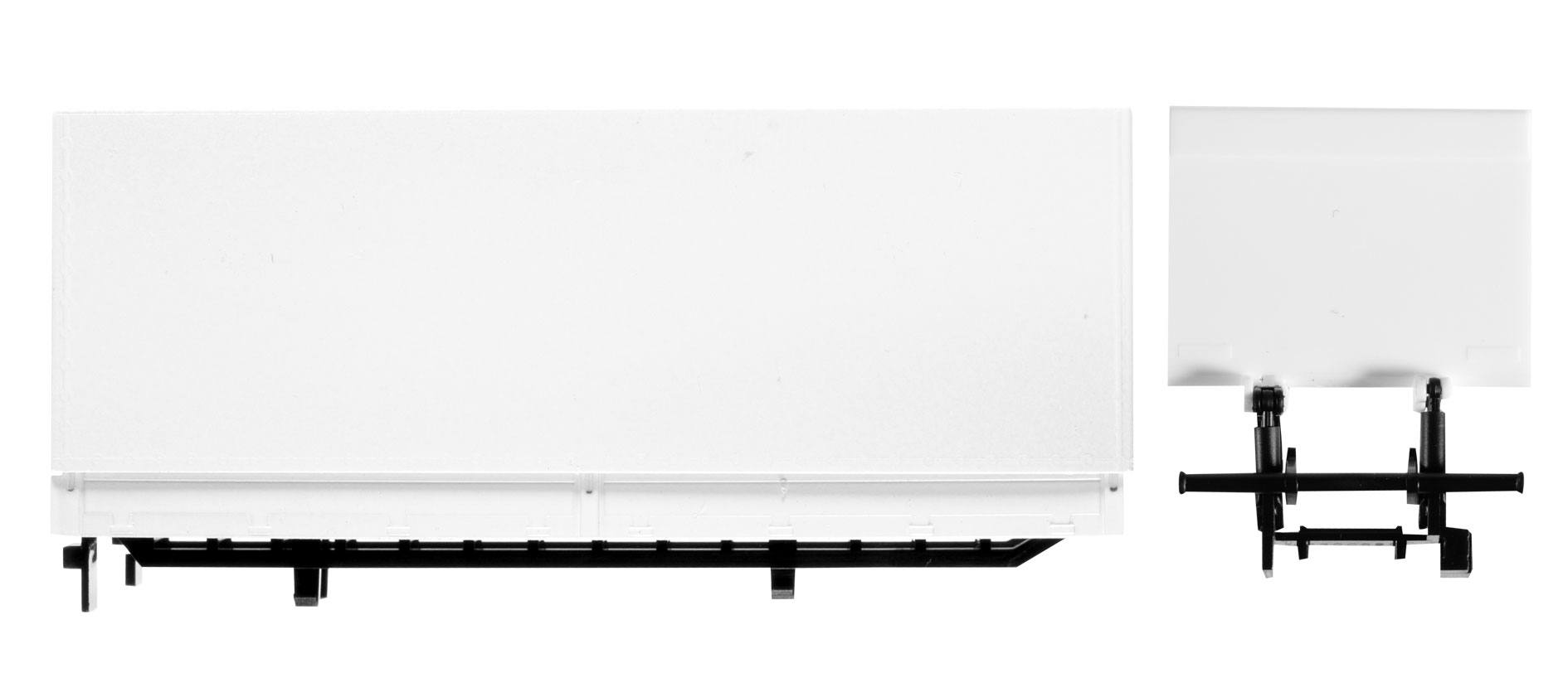 Pick-up/canvas cover for LKW 7,5 t with liftgateContent: 2 pcs.