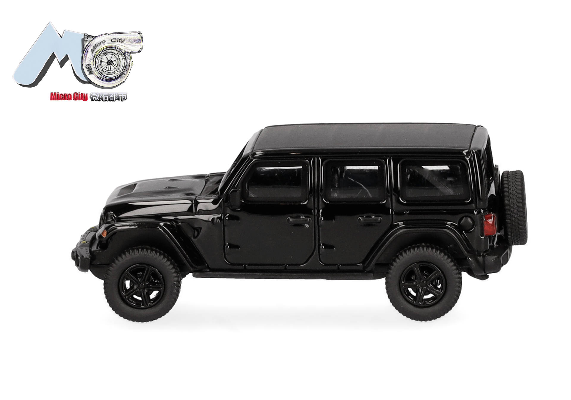 MicroCity: Jeep Wrangler, schwarz (ab 2017)