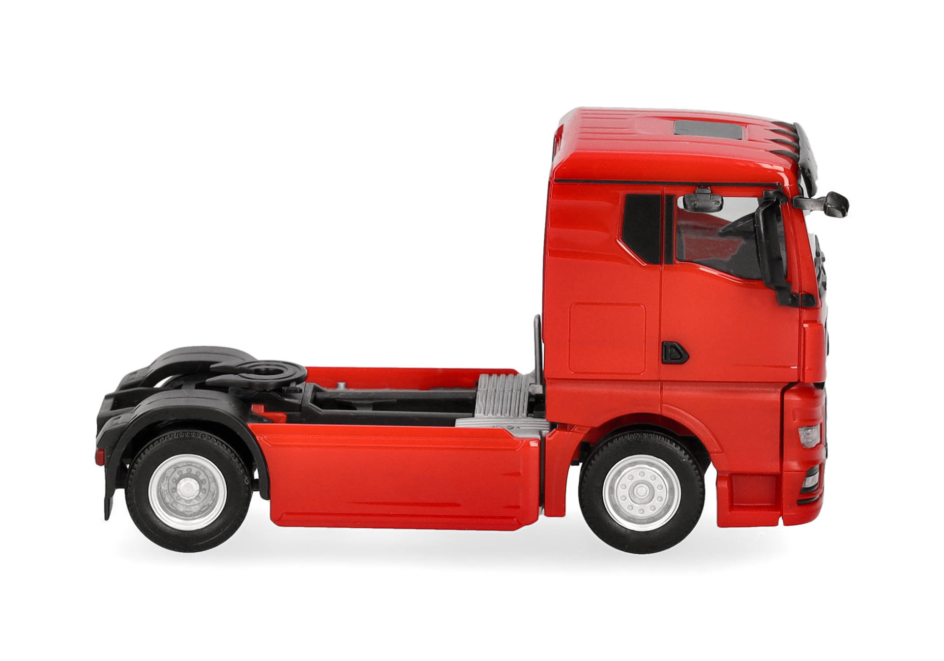 LKW, Sattelzugmaschine, rot, Spielzeugmodell