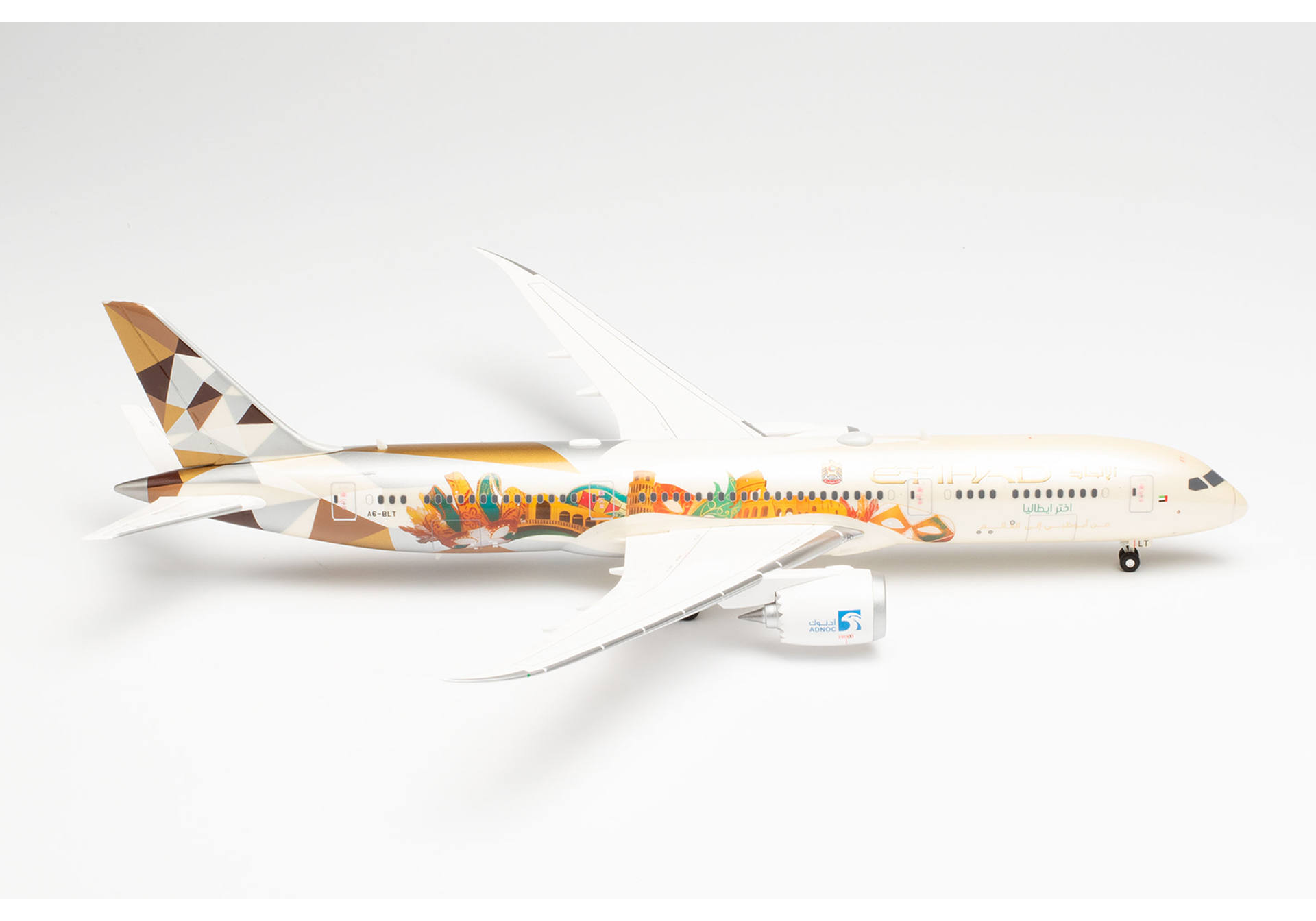 Etihad Boeing 787-9 Dreamliner “Choose Italy” – A6-BLT
