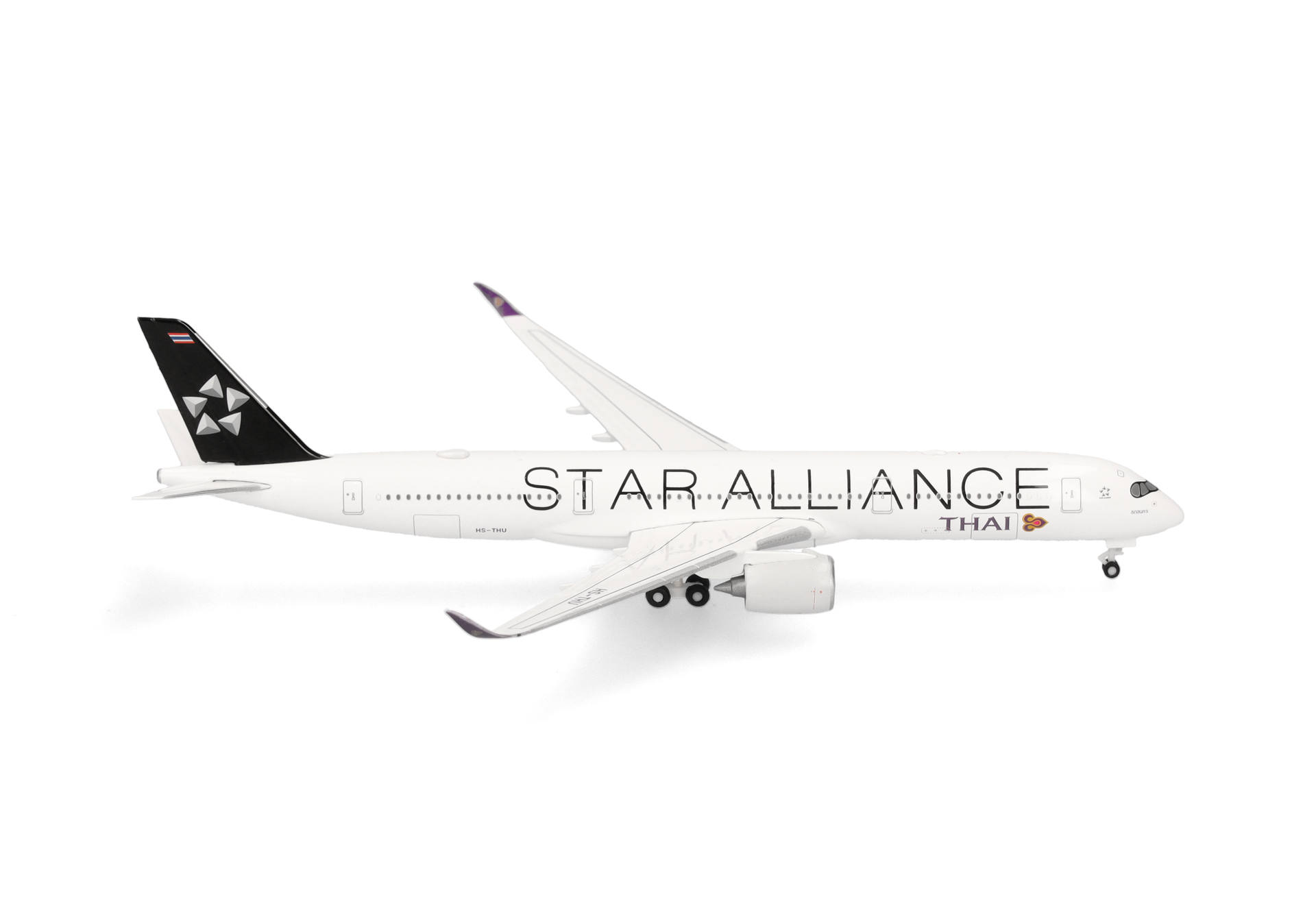 flieger, Flugzeug, weiße, Jet, Star Alliance, Thai