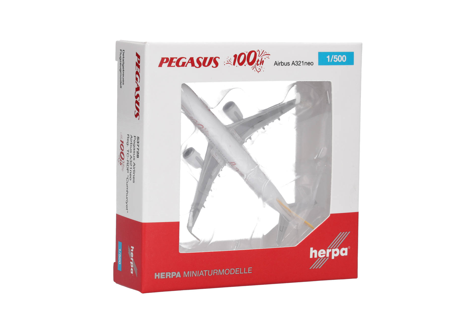 Pegasus Airlines Airbus A321neo "100th" –TC-RDP