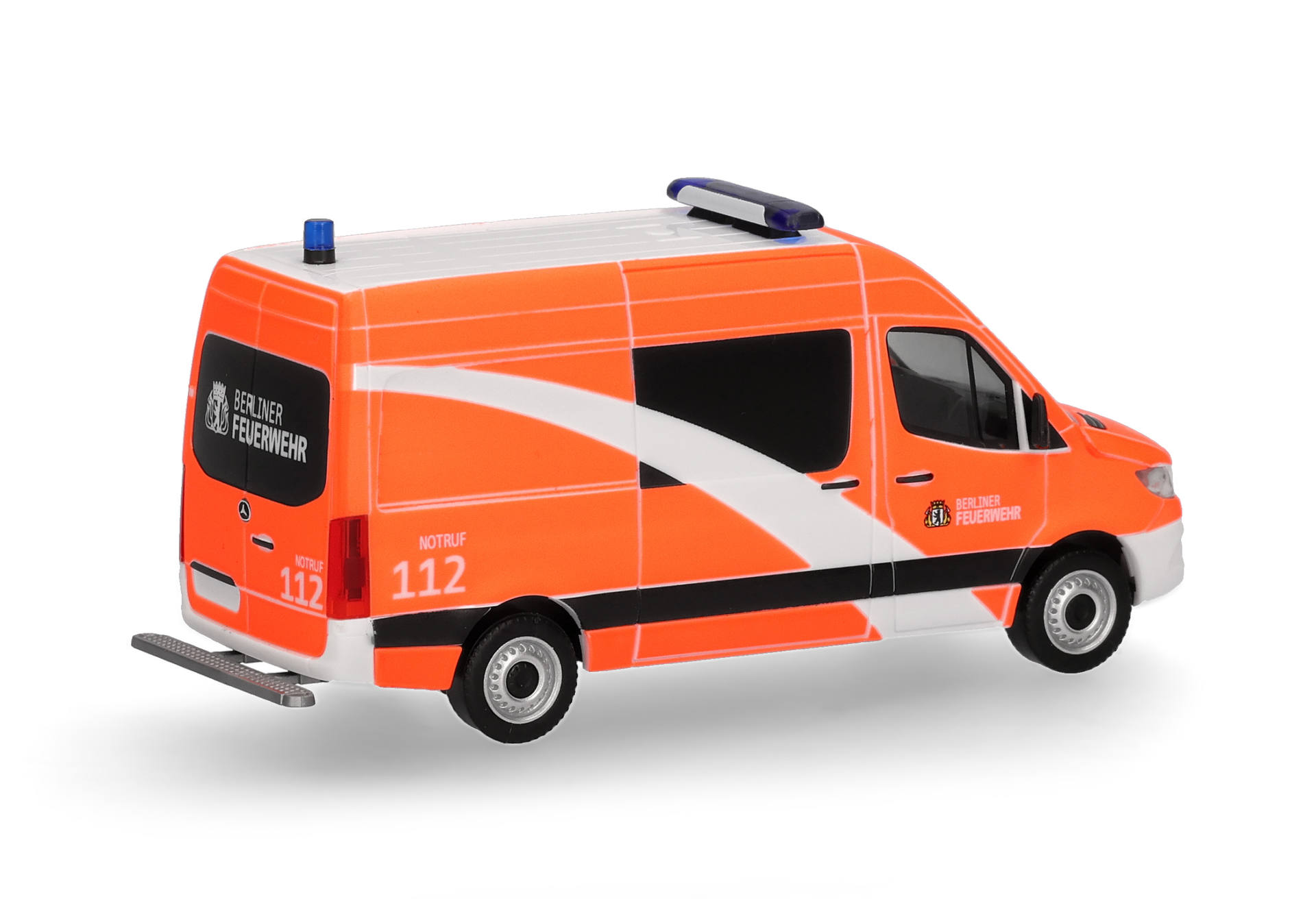 ambulance, emergency van, orange vehicle, police/medic decals, ambulance lights