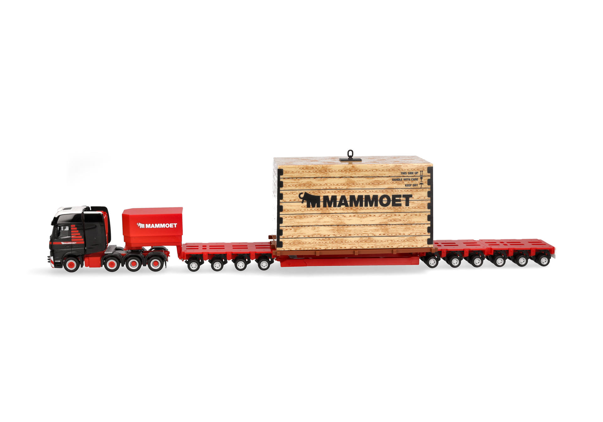 Mercedes-Benz Actros SLT Schwerlast-Sattelzug mit Kiste "Mammoet" (Niederlande)