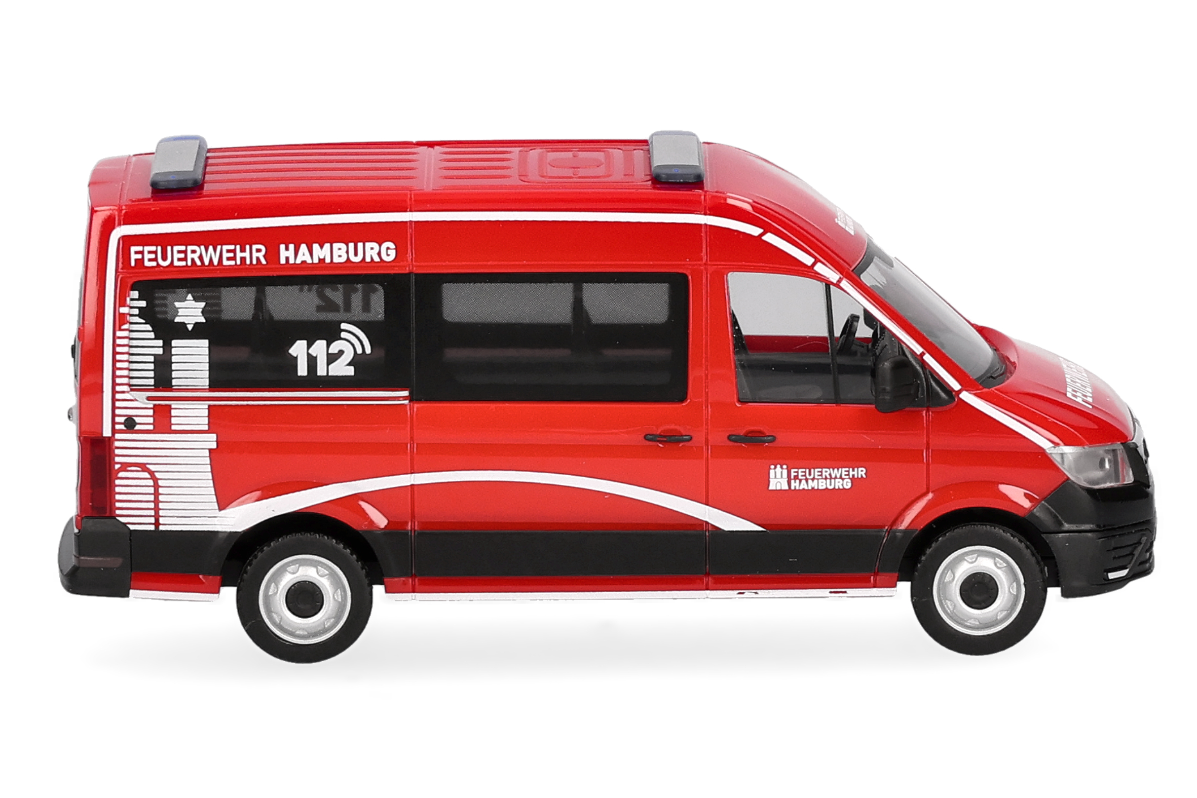 MAN TGE bus high roof "Hamburg fire brigade"