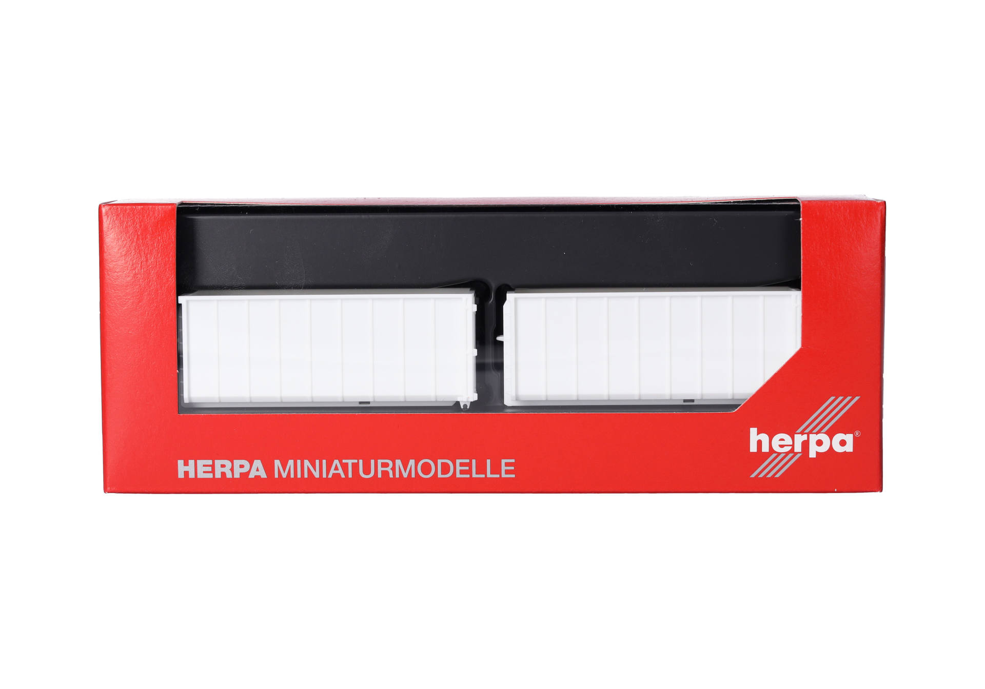 Accessories: ripped roll-off tray, white (2 pieces)