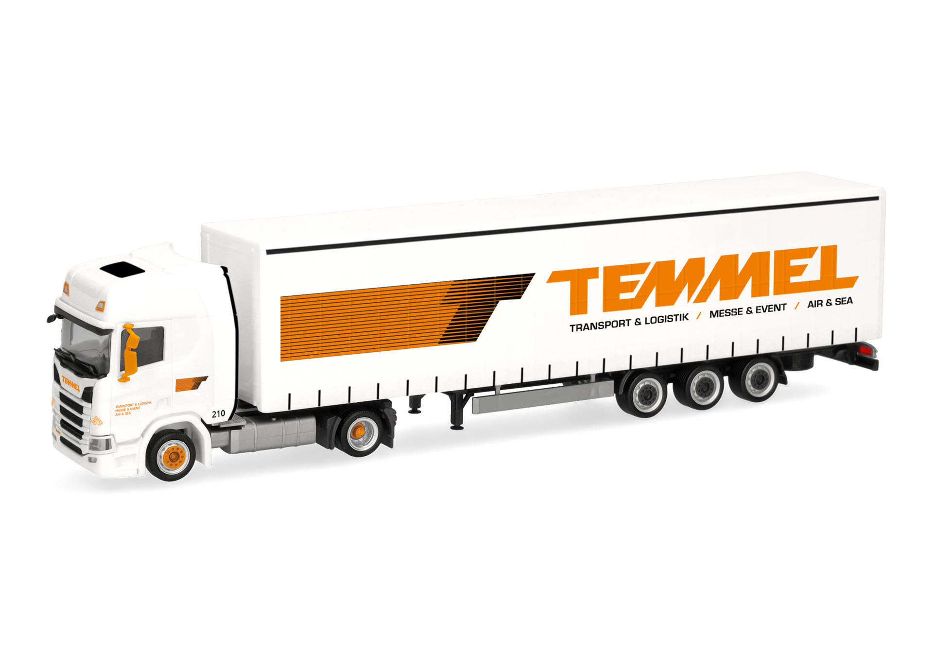 Scania CR 20 high roof lowliner curtain canvas semitrailer "Temmel/Natascha Stoni", Austria