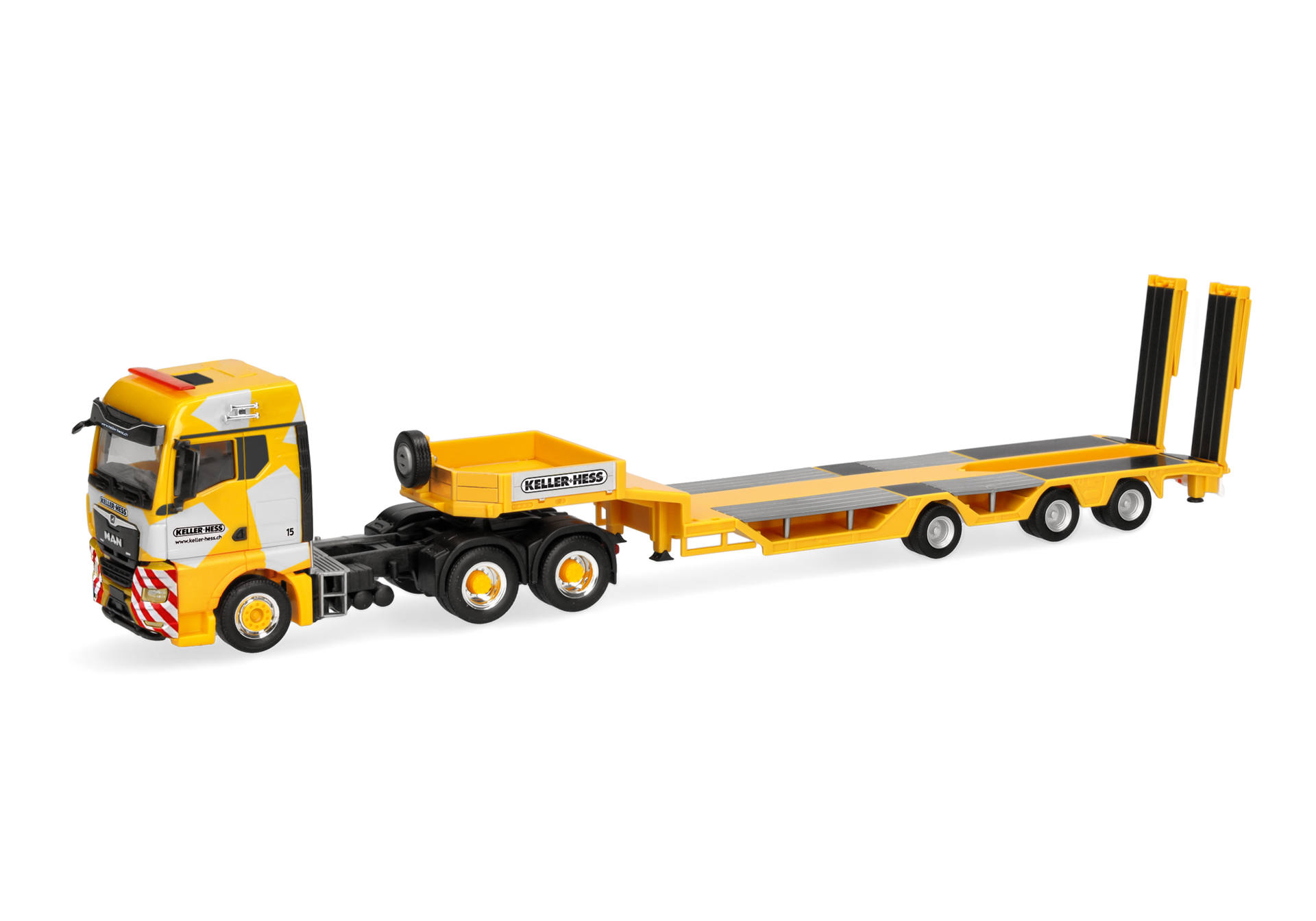 truck, haulage, lowboy, construction, toy model
