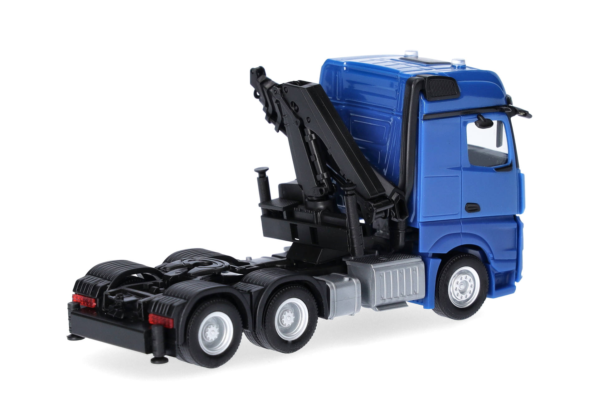 Mercedes-Benz Arocs 18 Bigspace Zugmaschine 3achs mit Ladekran (6x4), enzianblau