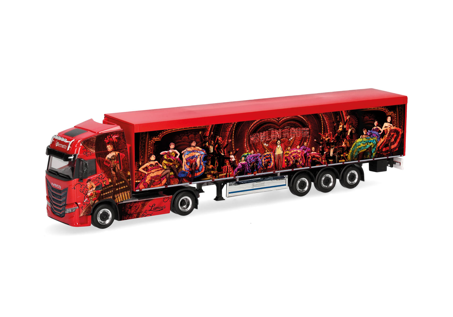 Iveco S-Way walking-floor semitrailer truck "Perrotti" (Italy)
