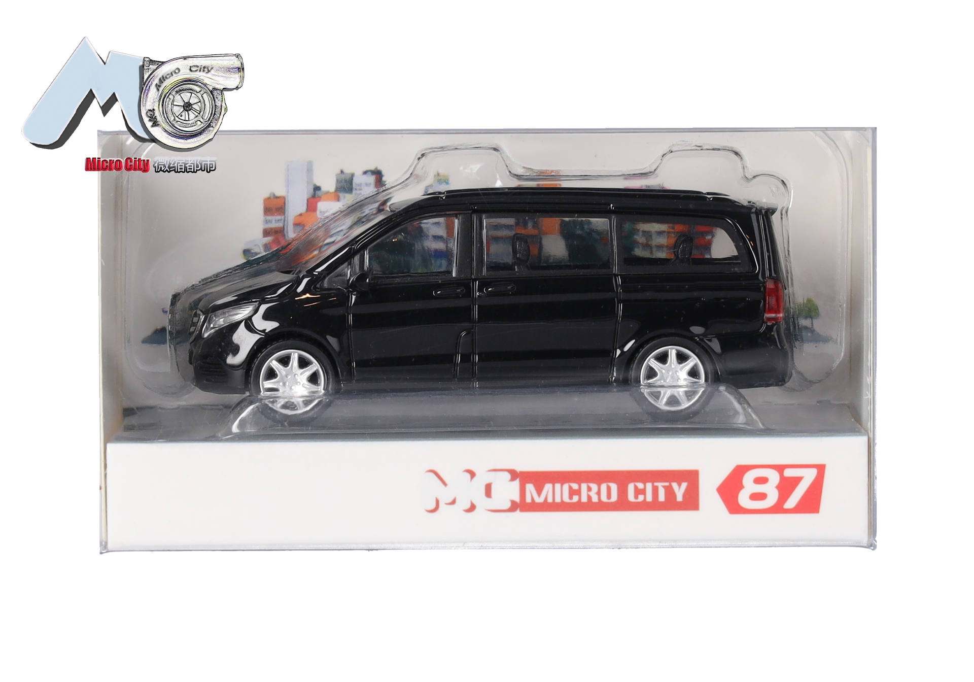 Modellauto, Van, Schwarz, Spielzeug, Diecast