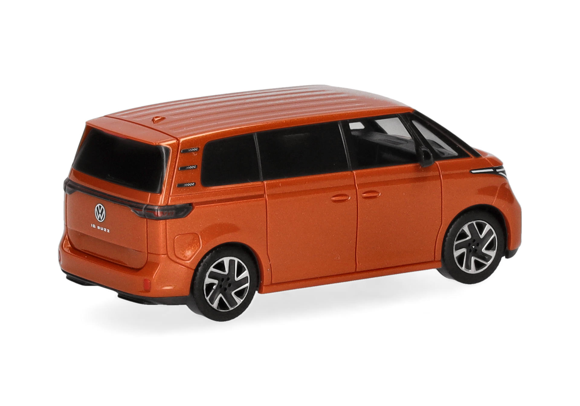Volkswagen (VW) ID. Buzz, energetic orange metallic