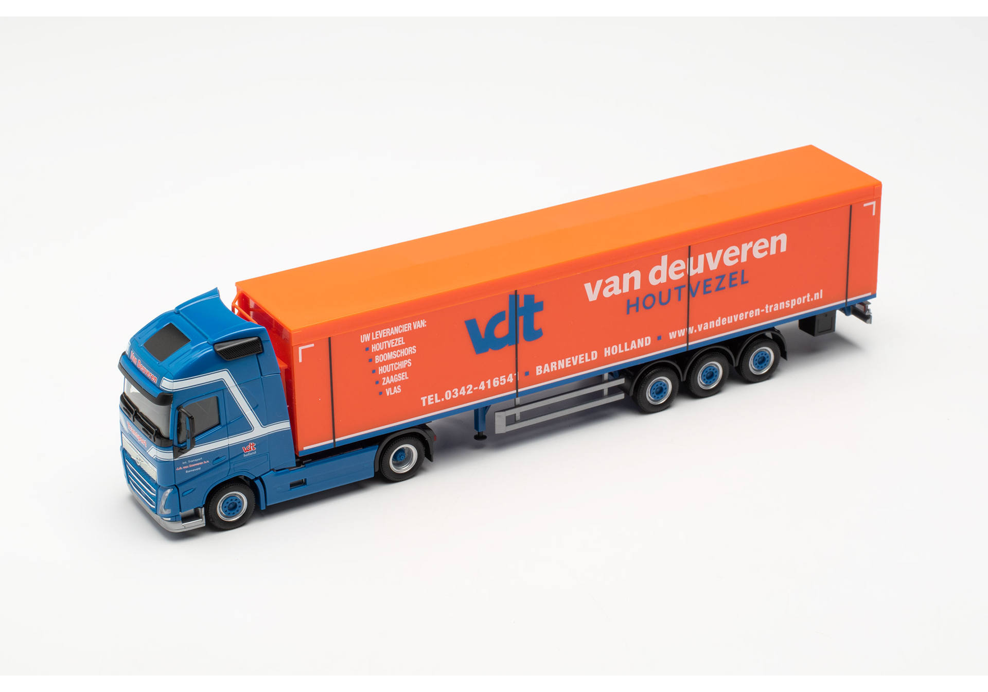 Volvo FH Gl. 2020 walking floor semitrailer truck "Van Deuveren"
