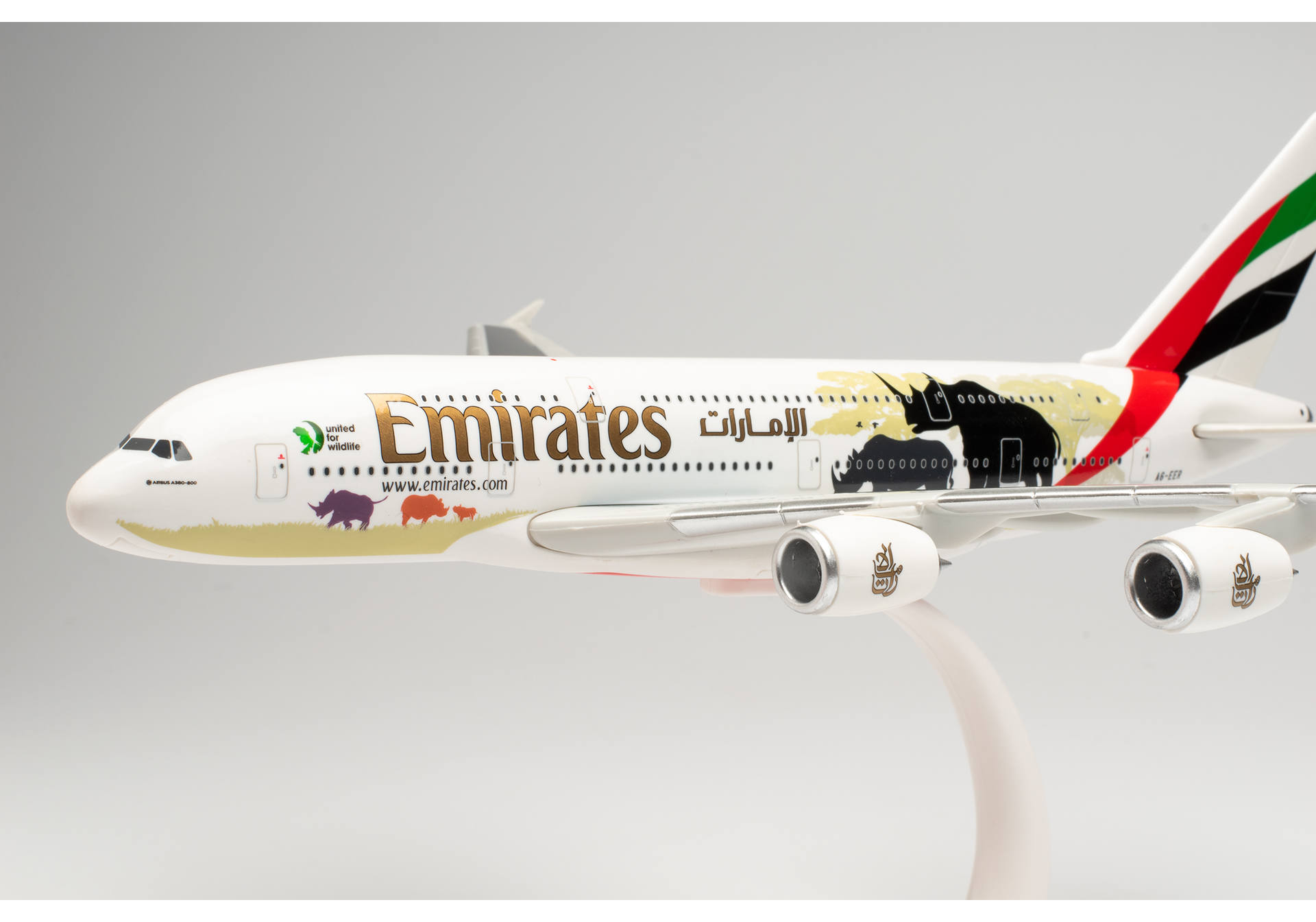 Emirates Airbus A380 "United for Wildlife" (No.2)