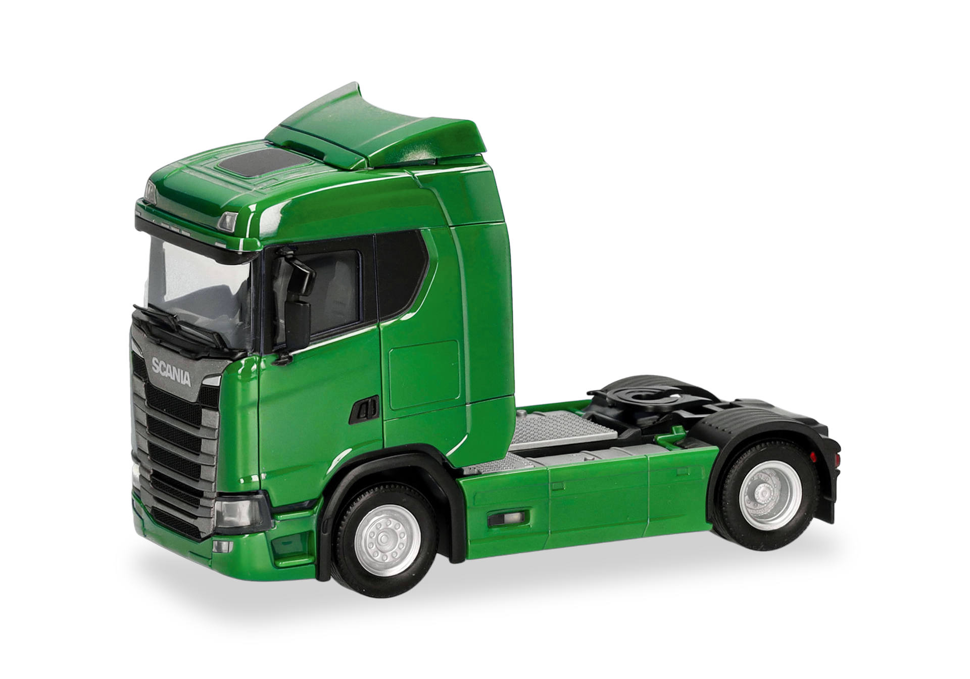 Scania CS 20 low roof rigid tractor 2axles, green