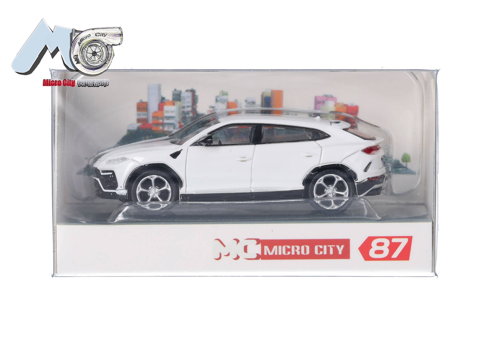 MicroCity: Lamborghini Urus, white