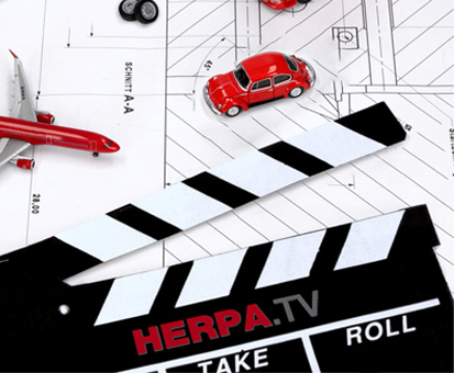 Spielzeug, rotes Auto, Filmdose Klammer, Klappe, Modellauto