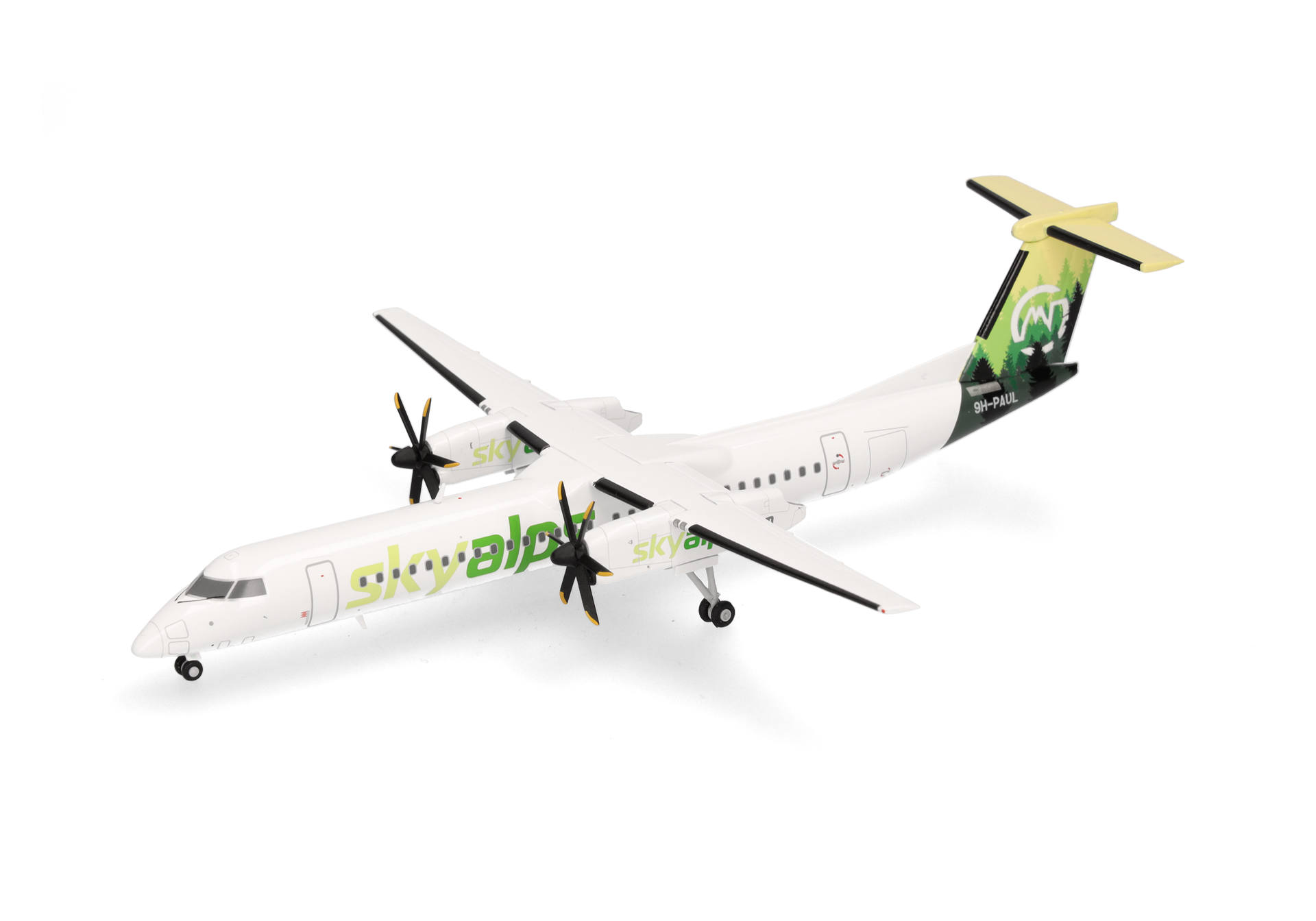 Sky Alps Bombardier Q400 - 9H-PAUL