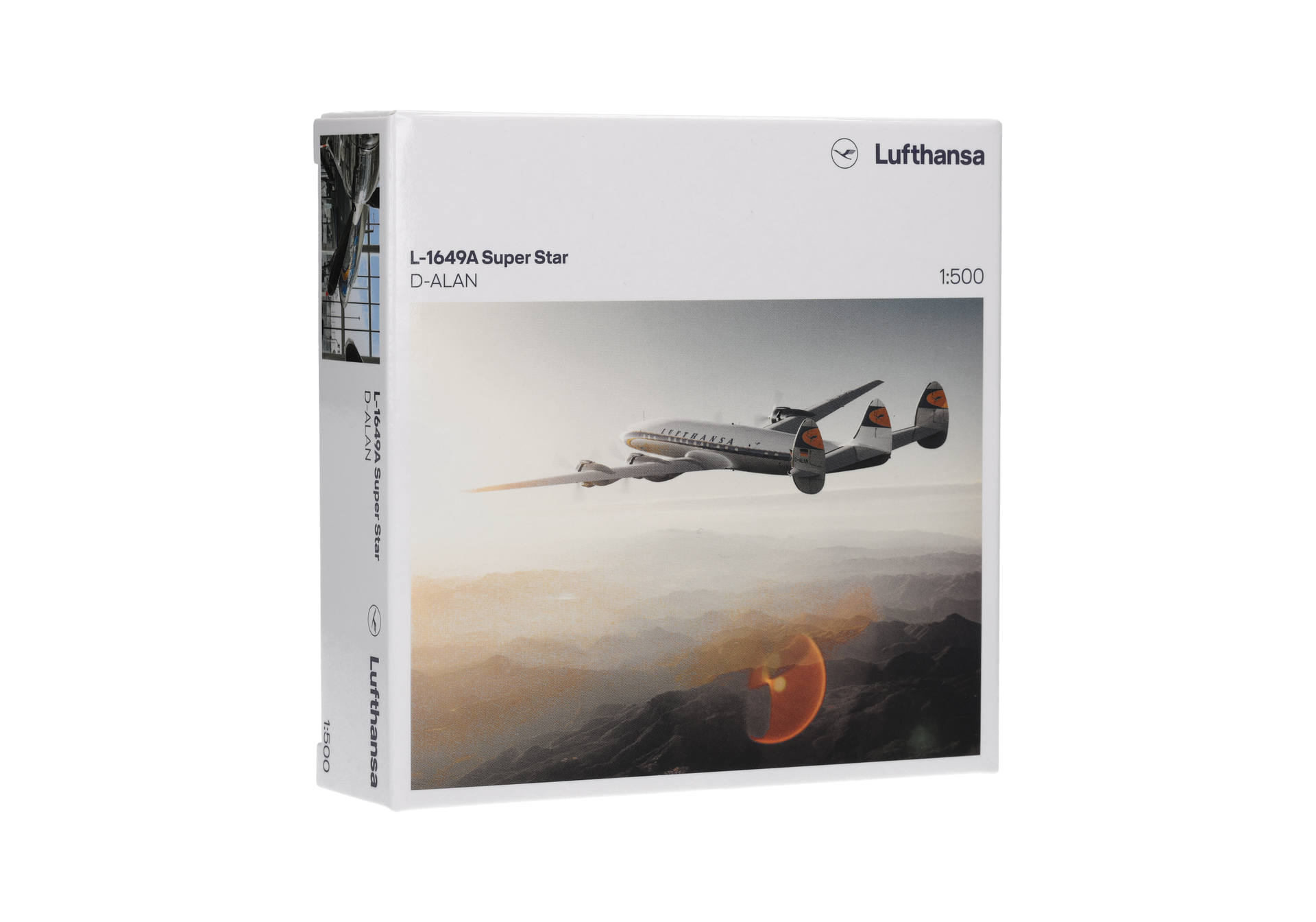 airplane, model kit, Luftansa, L-1649A Super Star, 1:500