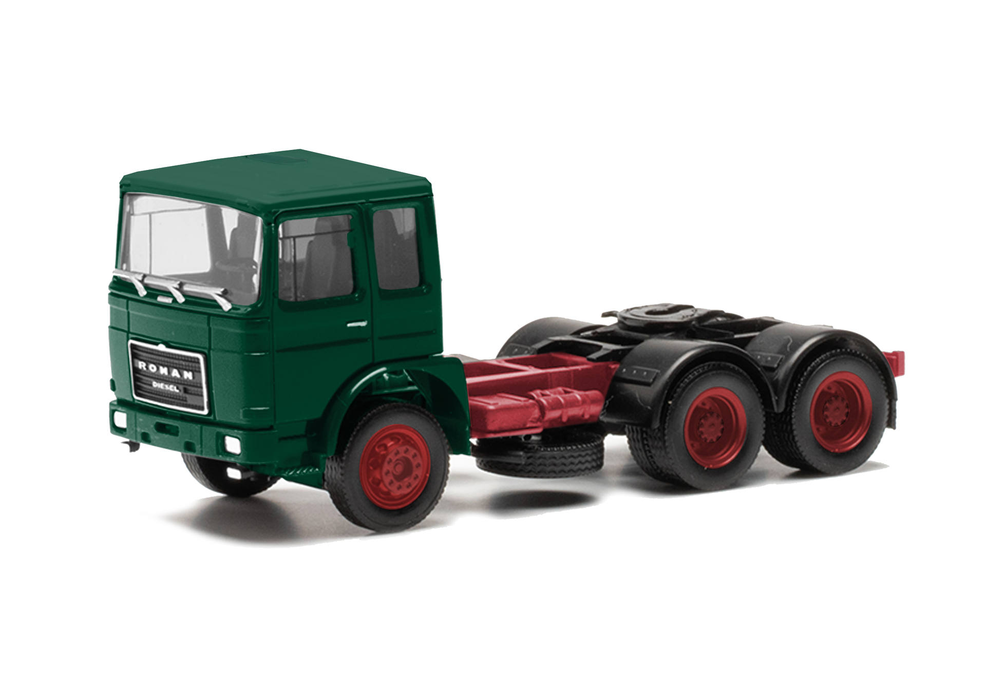 Roman Diesel Zugmaschine 3achs (6x4), moosgrün