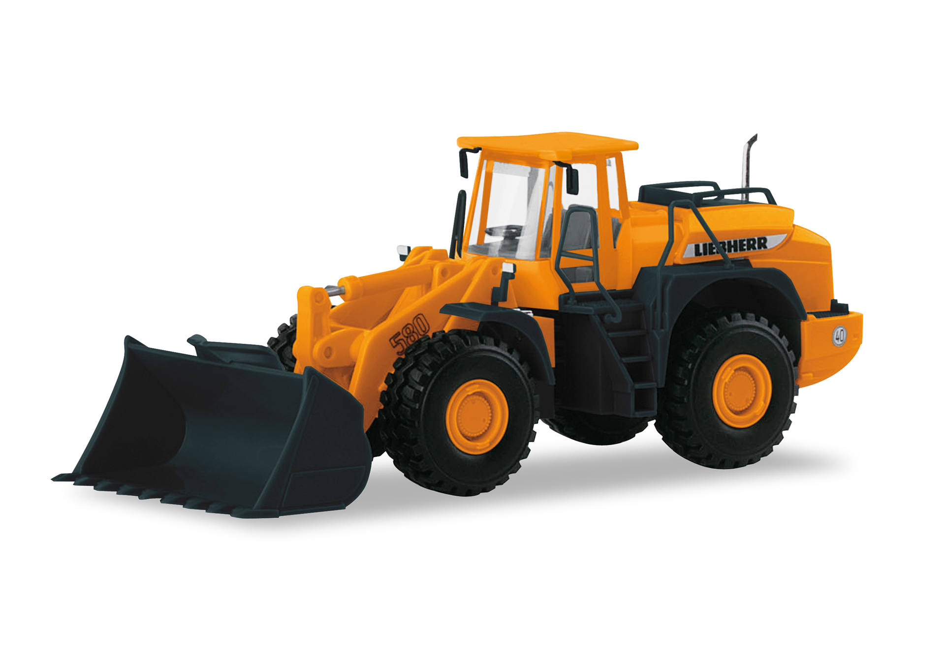 Hračka Liebherr wheel-loader - model stavebního stroje