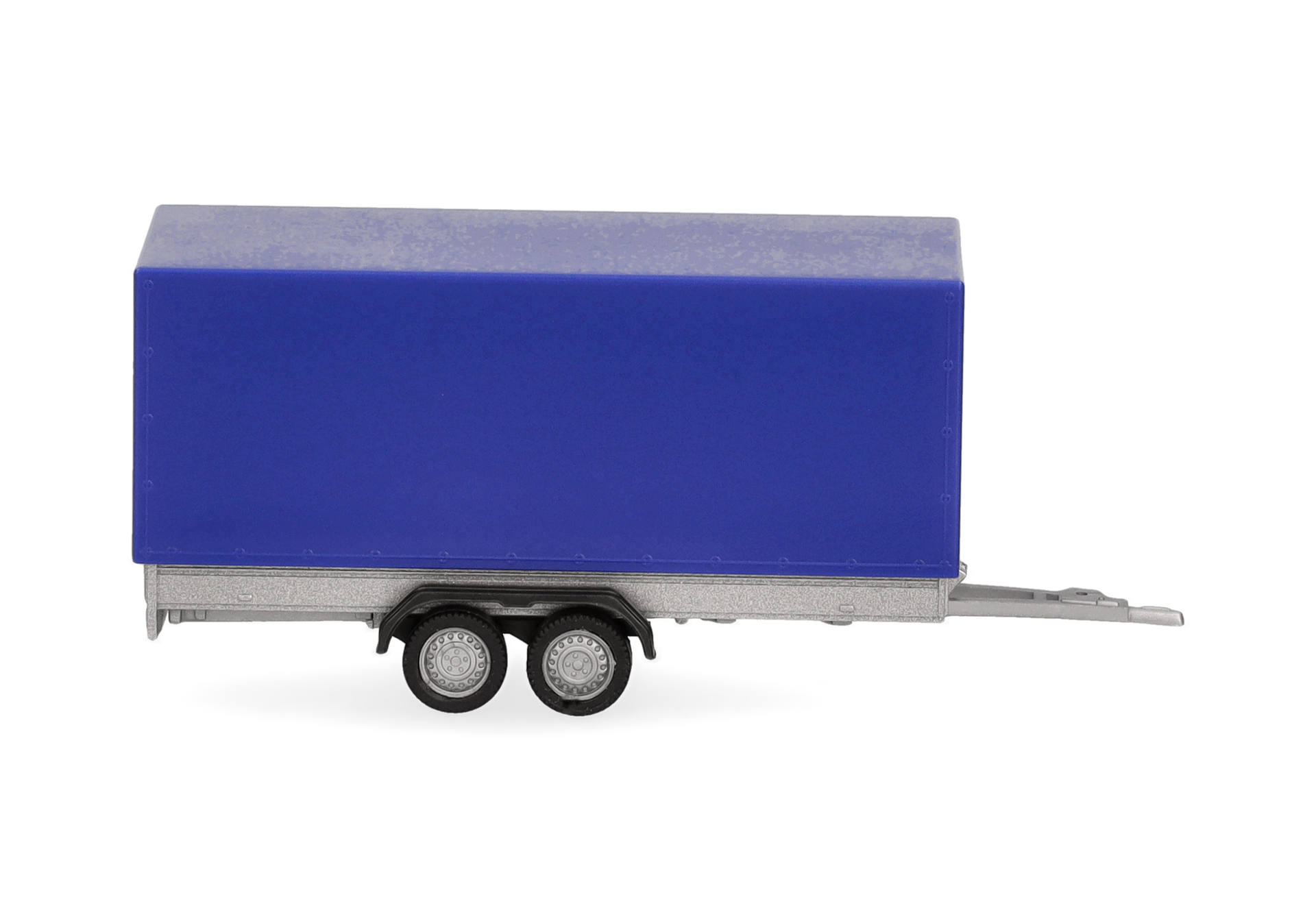 Canvas trailer for passenger cars, 2axles, blue (THW)