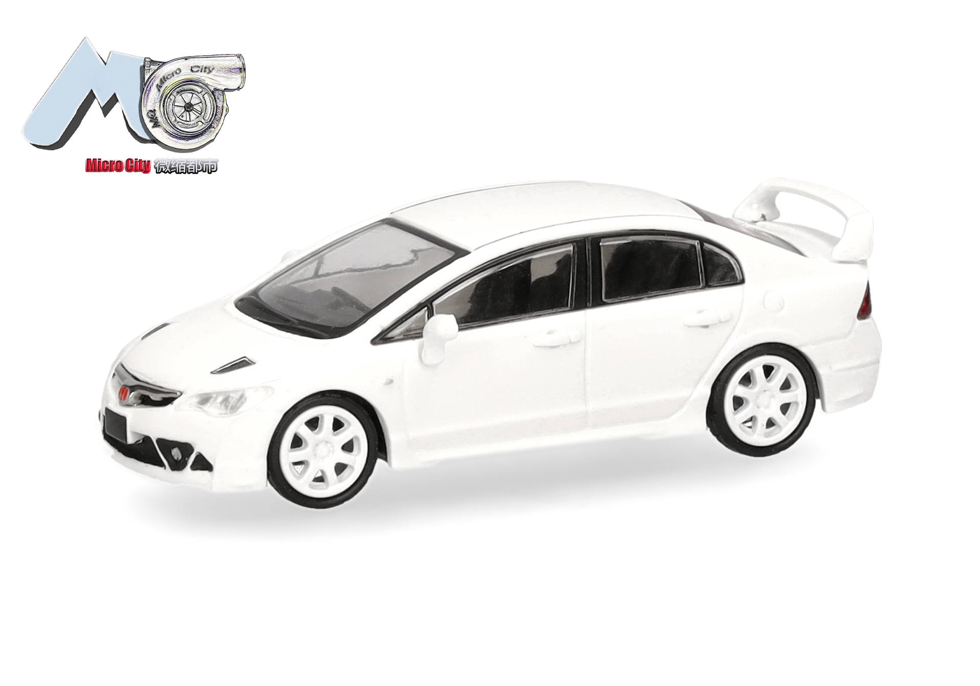 MicroCity: Honda Civic FD2, weiß