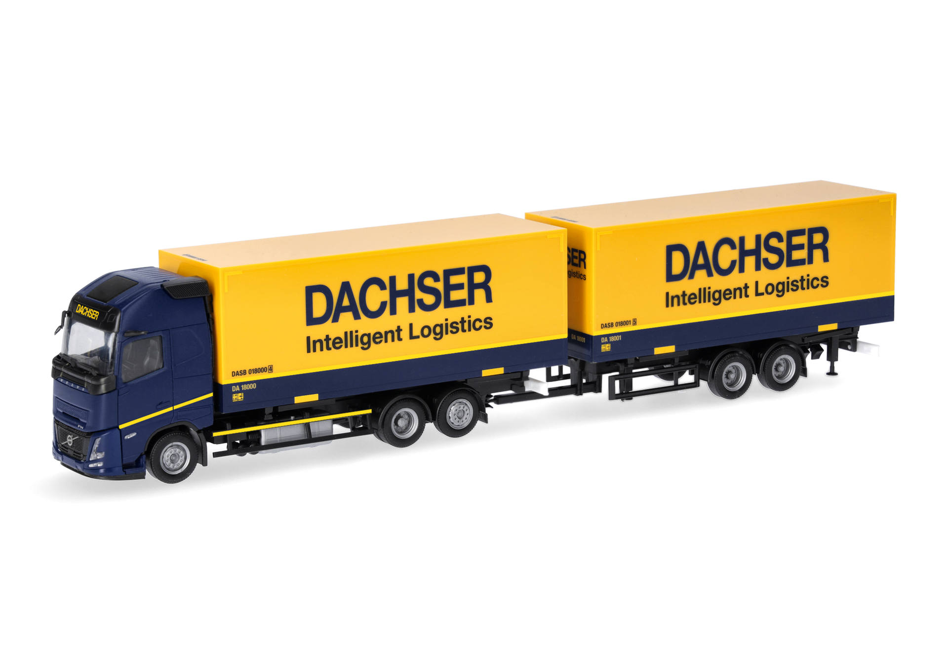 truck, trailer, yellow, blue, logistics