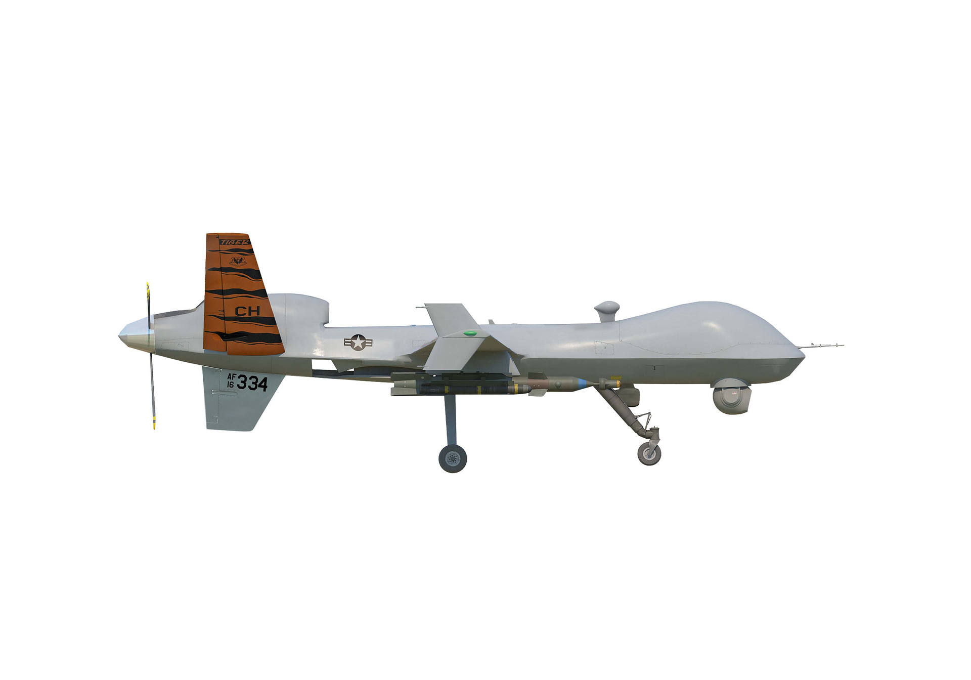 unmanned aircraft, drone, military aircraft, propeller plane, side view