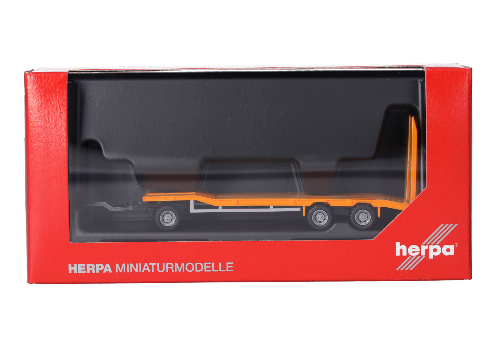 Goldhofer TU3 trailer, municipal orange